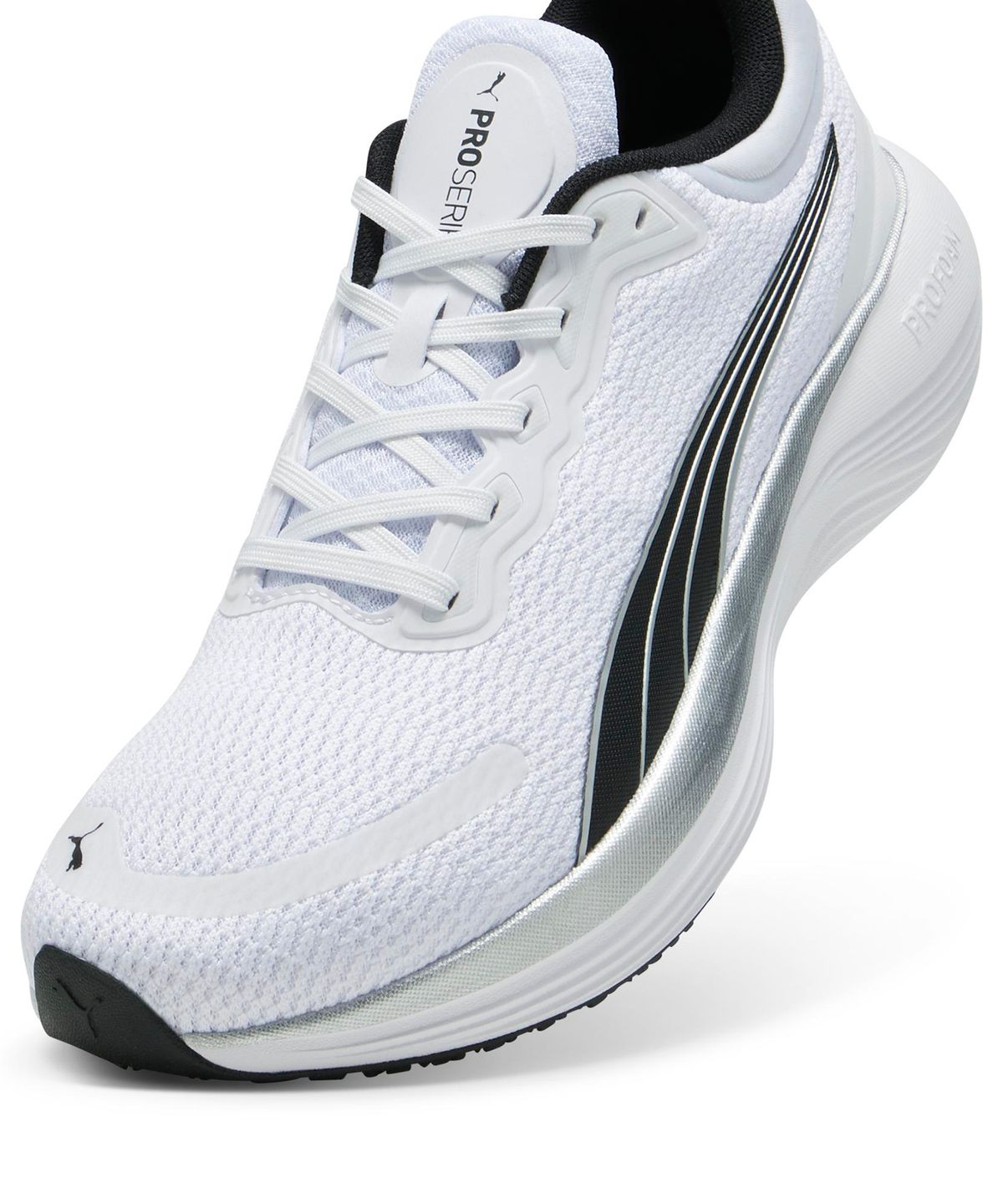 푸마(PUMA) 신드 프로 - 화이트:블랙:실버 / 378776-18