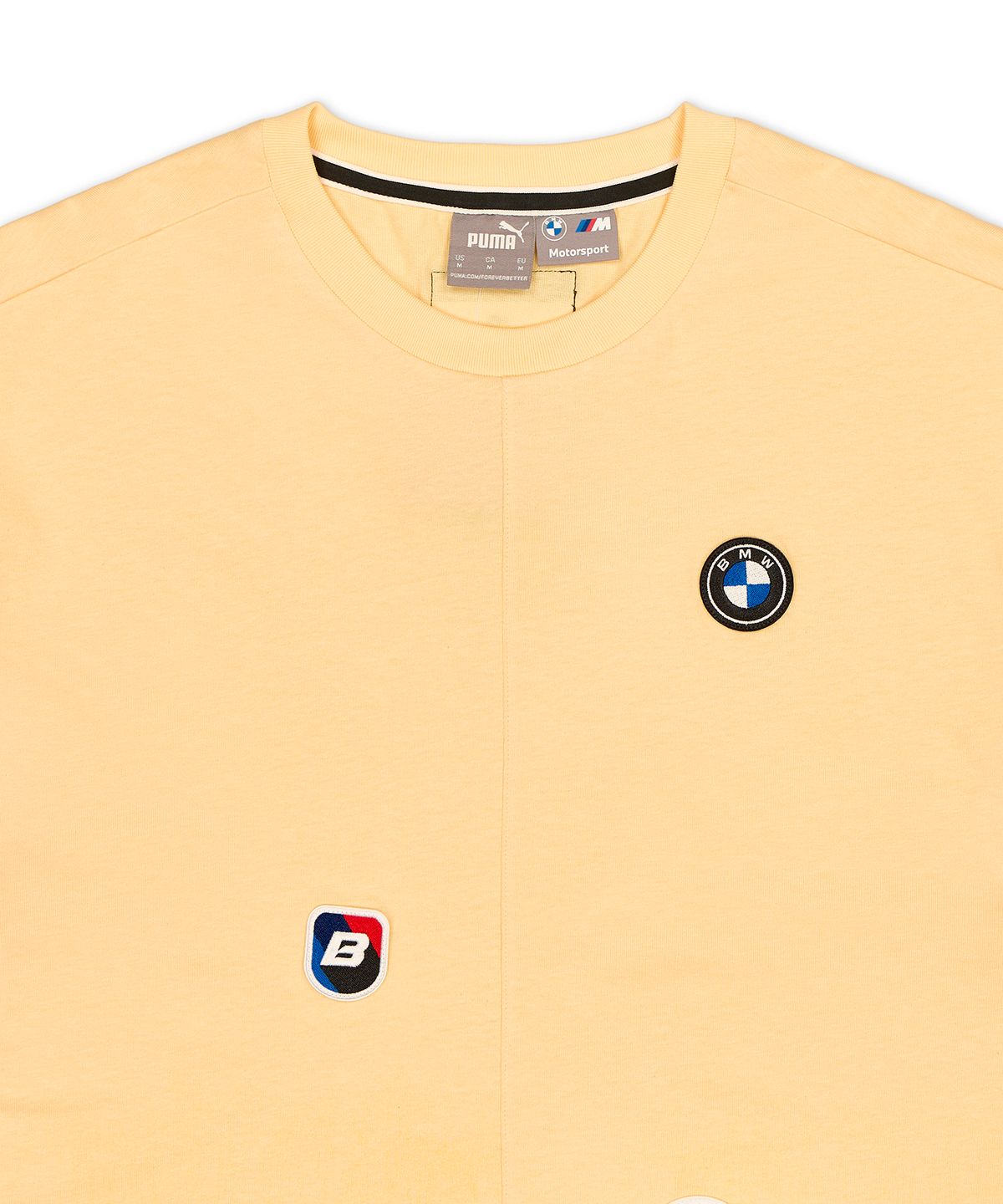 푸마(PUMA) BMW MMS 개러지 크루 반소매 티셔츠 - 썬스트림:AOP / 624121-06