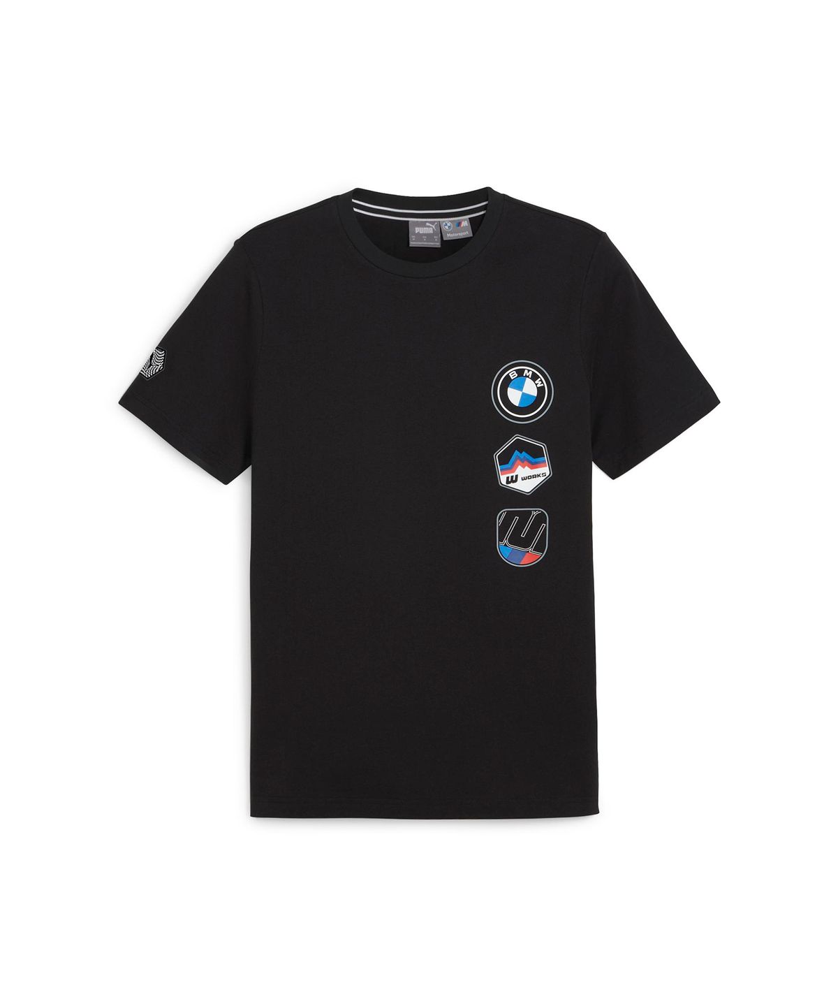푸마(PUMA) BMW MMS 개러지 크루 그래픽 반소매 티셔츠 - 블랙 / 625575-01