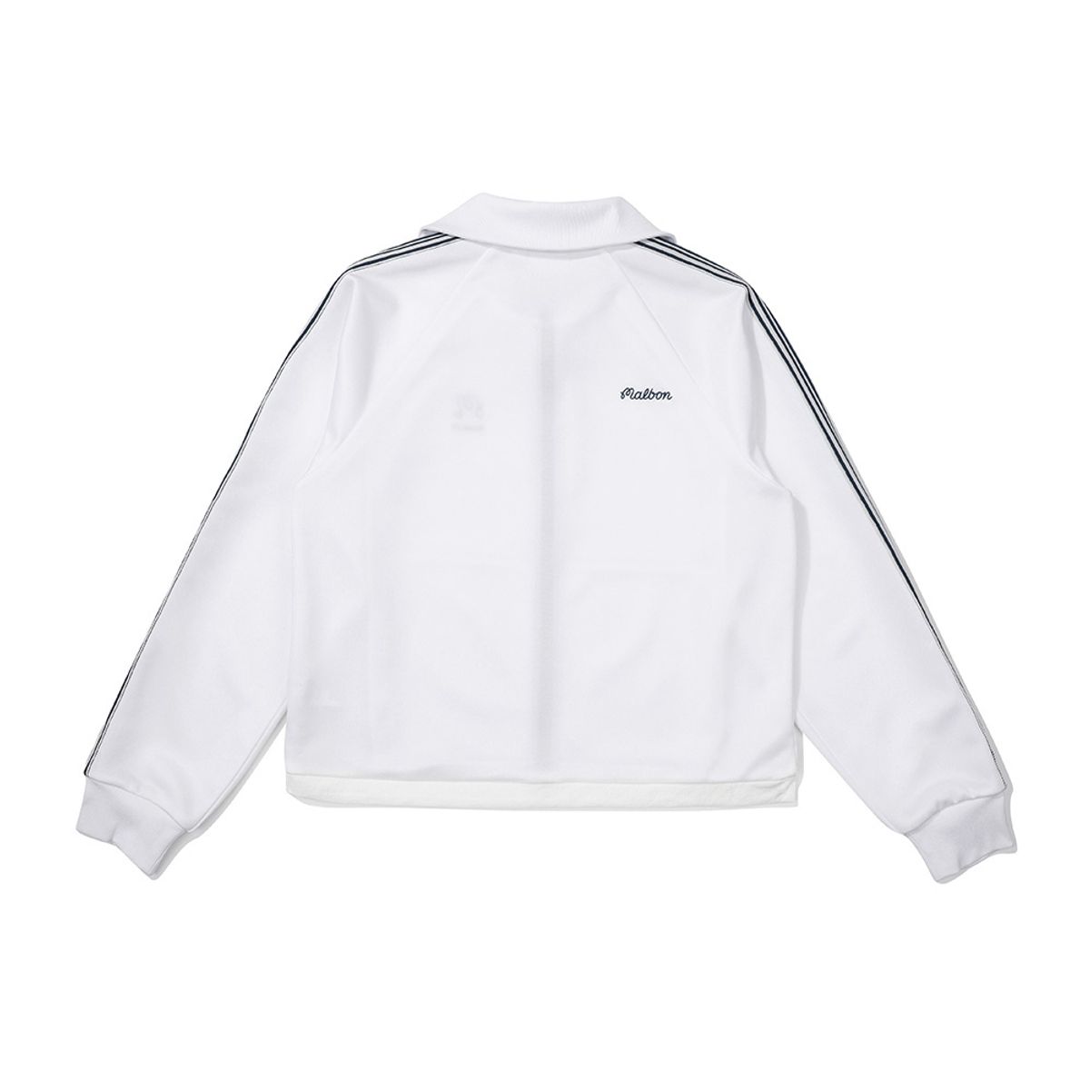 말본 골프(MALBON GOLF) 소프트 트랙탑 저지 자켓 WHITE (WOMAN)
