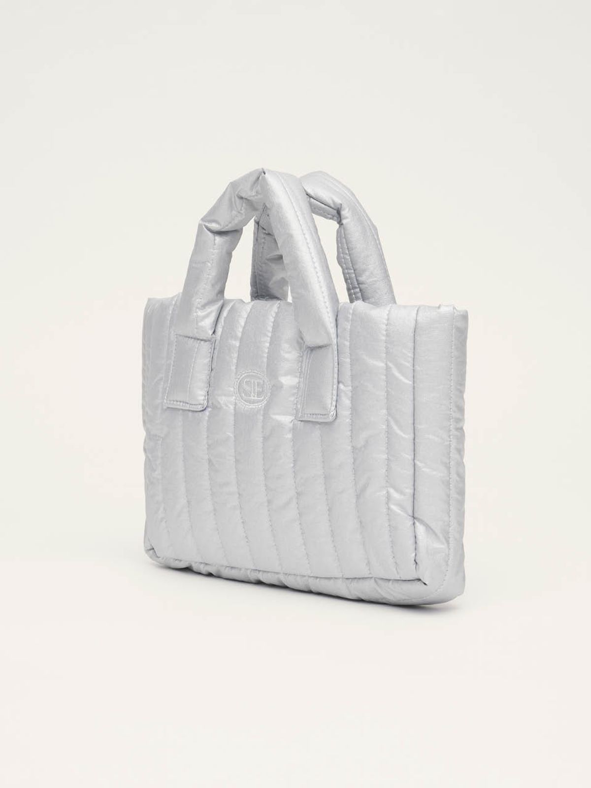 시엔느(SIENNE) Mini Padding Bag (Silver)