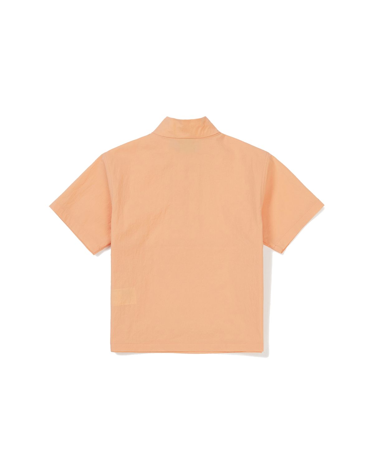 스노우피크 어패럴 키즈(SNOWPEAK APPAREL KIDS) 키즈 루트 스탠드넥 반팔 아노락 Light Orange (S24MKRAN80)