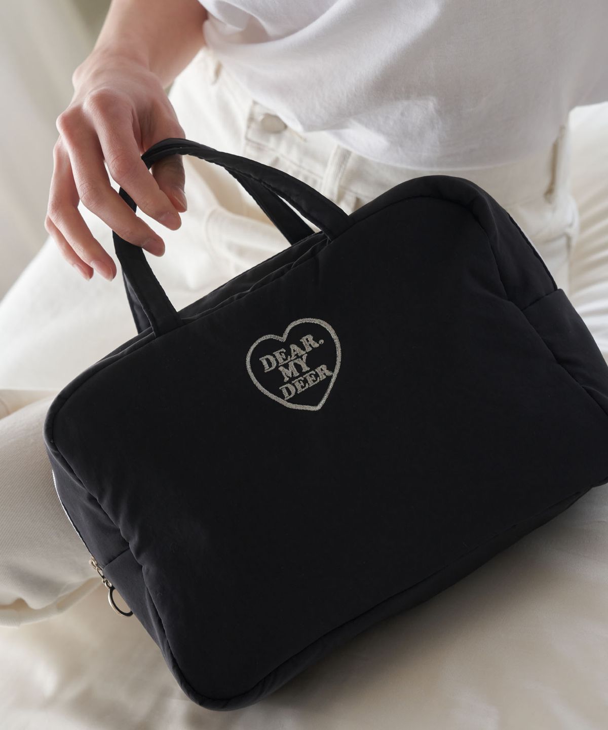 디어마이디어(DEARMYDEER) 방수) nemo nemo bag_ Black