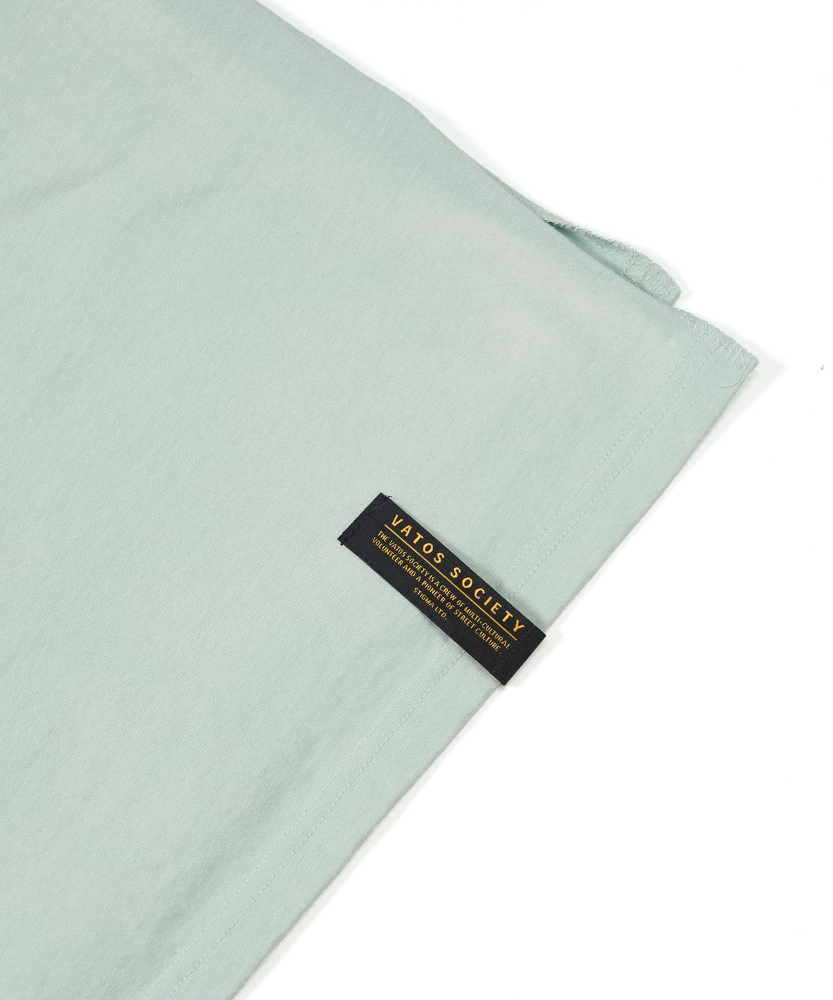 스티그마(STIGMA) Crayon STGM Vintage-Like Washed Oversized Short Sleeves T-Shirts Sky Blue