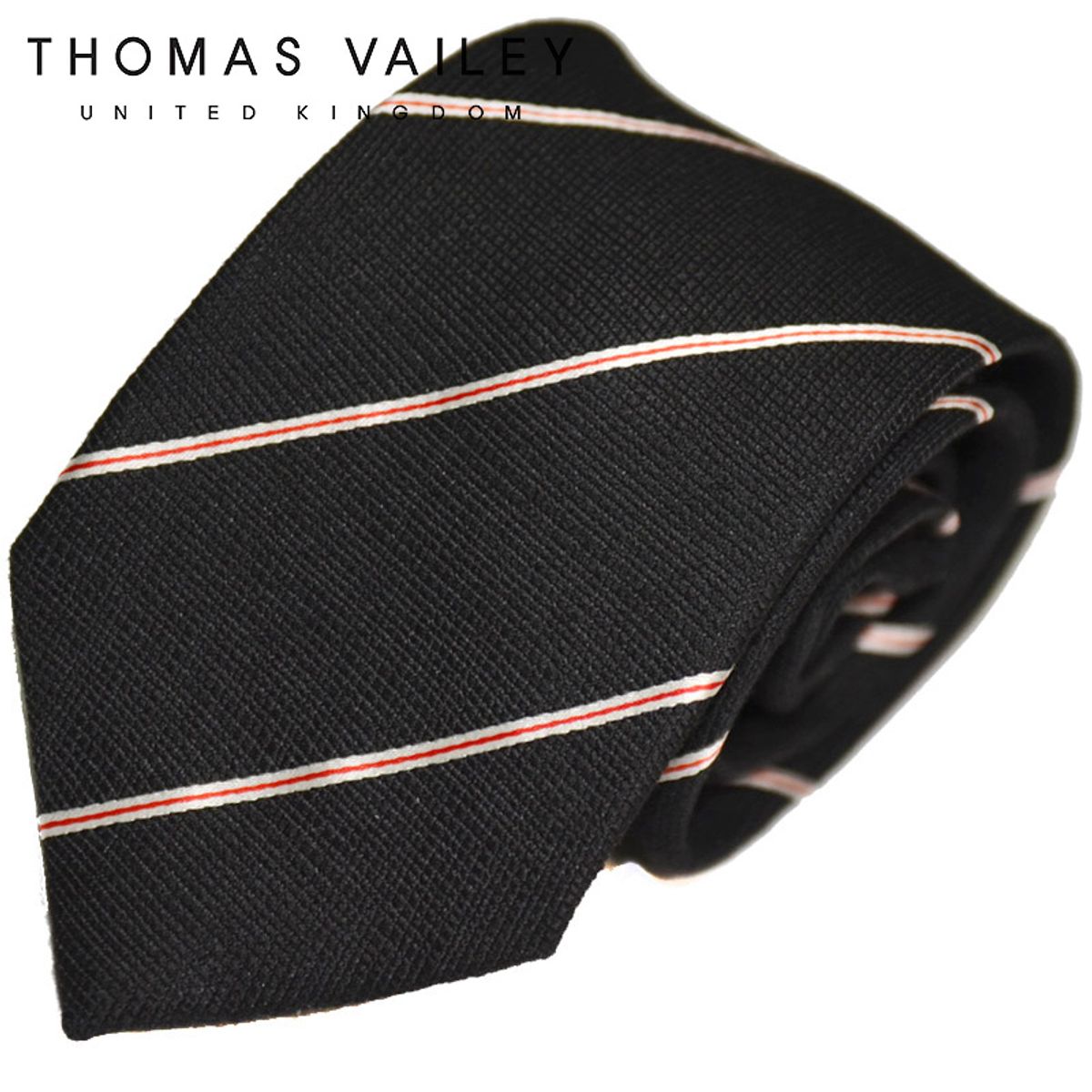 토마스 베일리(THOMAS VAILEY) 패션넥타이-드류 블랙 8cm