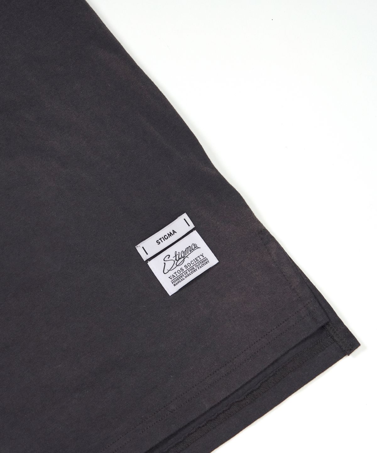 스티그마(STIGMA) Home Vintage-Like Washed Oversized Short Sleeves T-Shirts Charcoal