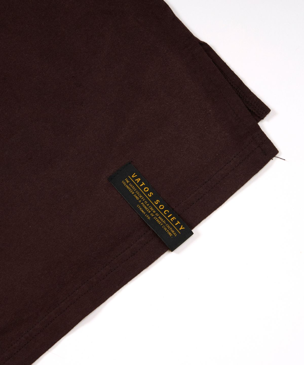 스티그마(STIGMA) Home Vintage-Like Washed Oversized Short Sleeves T-Shirts Brown