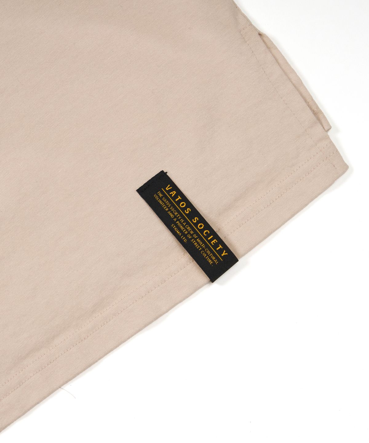 스티그마(STIGMA) Home Vintage-Like Washed Oversized Short Sleeves T-Shirts Beige