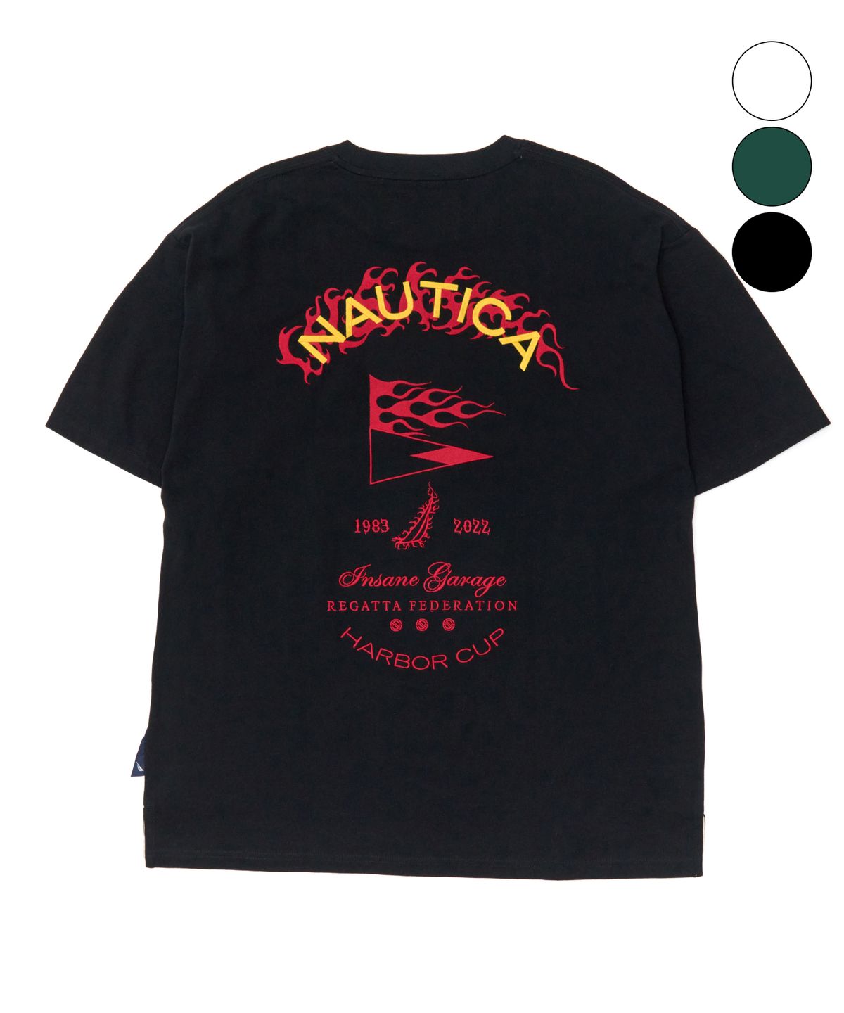 노티카(NAUTICA) [노티카 x 인세인개러지] 그래픽 자수 티셔츠