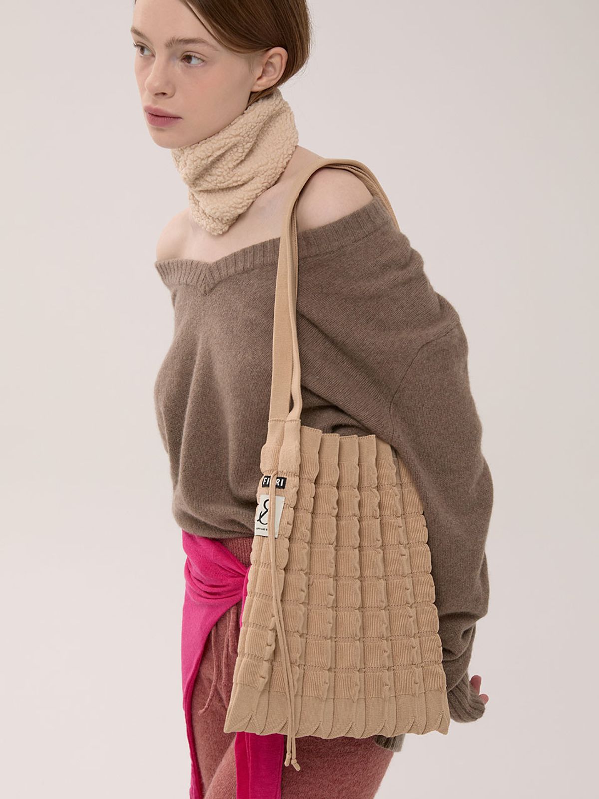 조셉앤스테이시(JOSEPH&STACEY) Lucky Pleats Knit M Fiori (ALL)