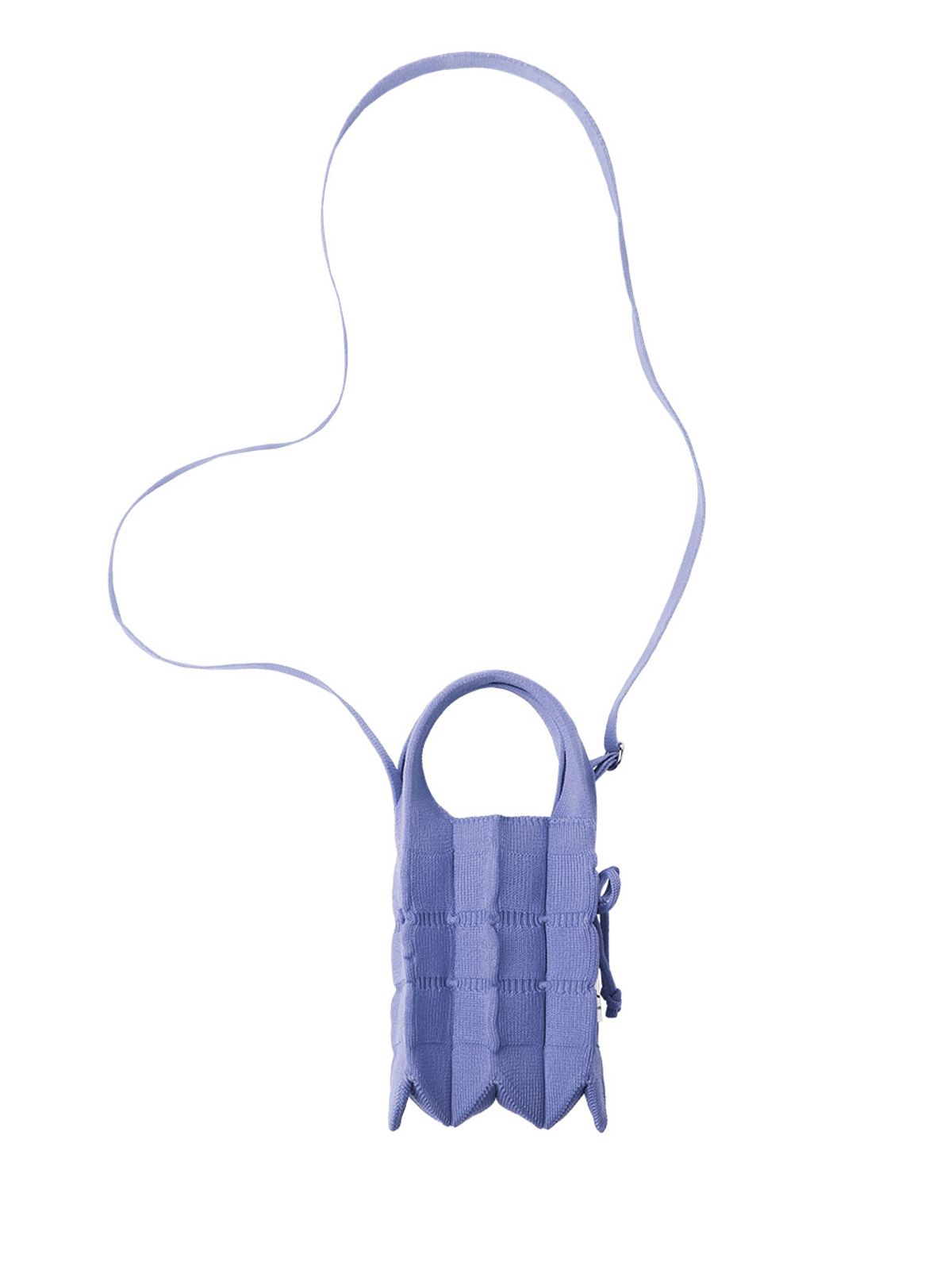 조셉앤스테이시(JOSEPH&STACEY) Lucky Pleats Knit Mini Cross Fiori (ALL)