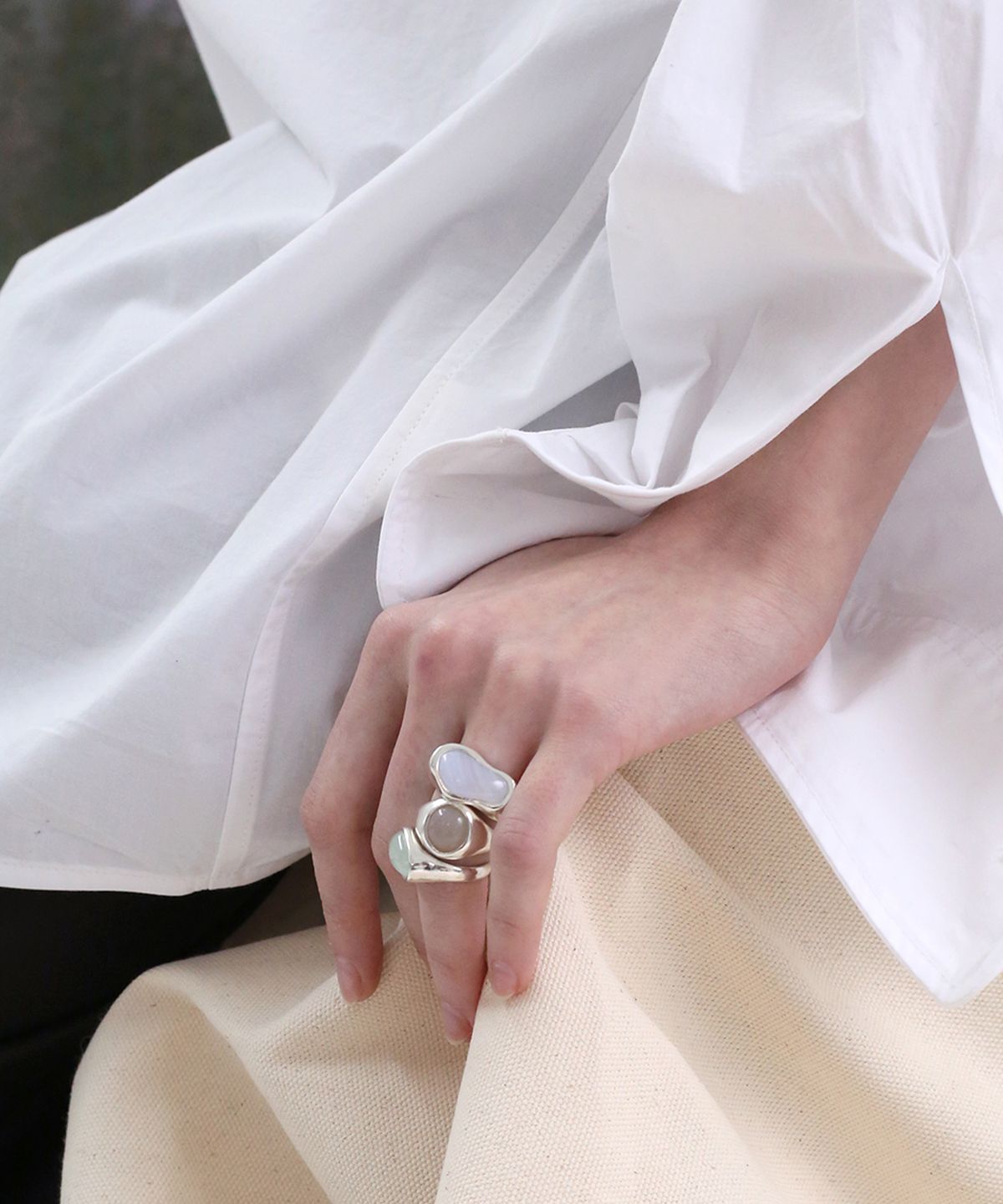 레인디어(REINDEER) GENTLE STONE RING 09