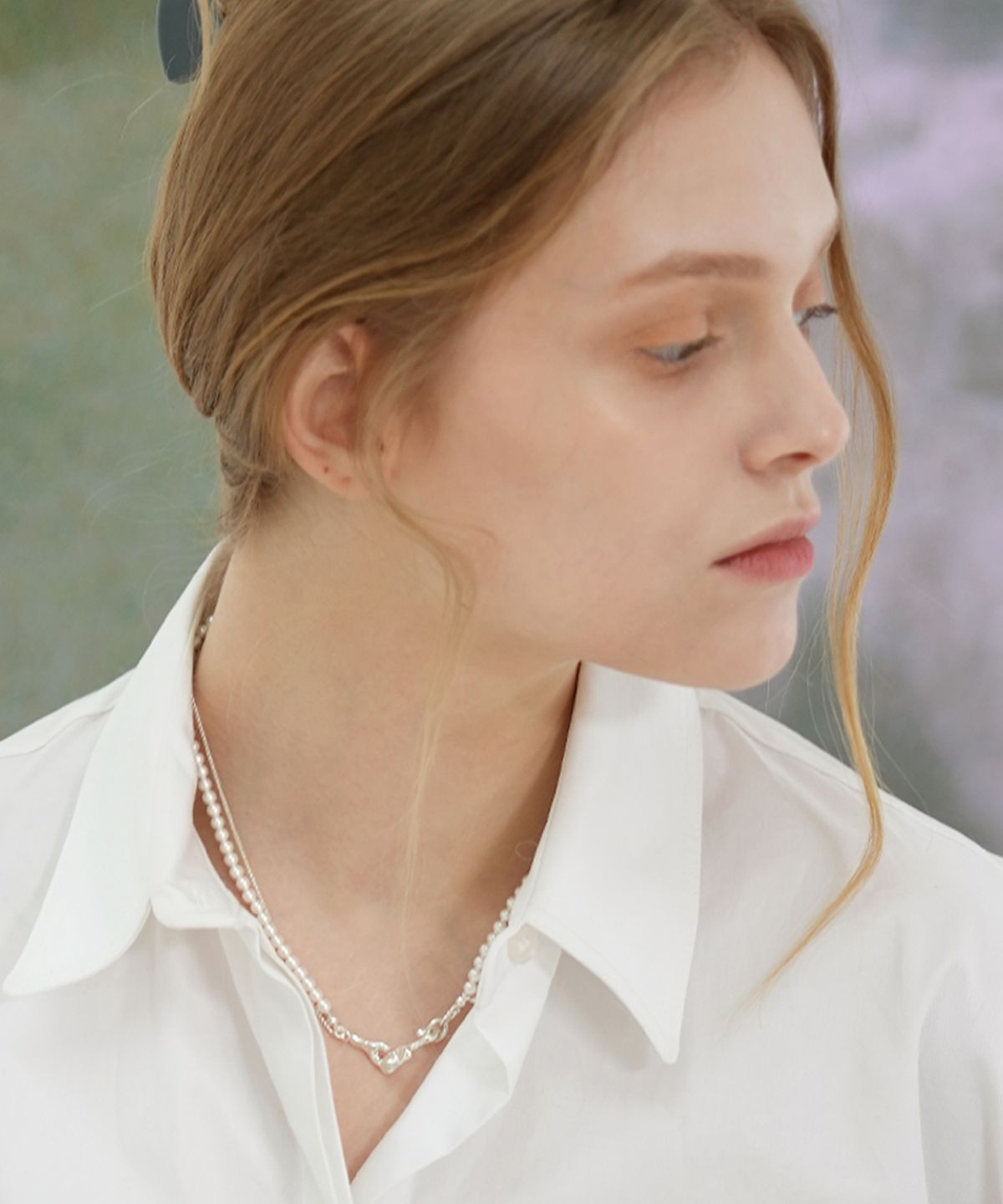 레인디어(REINDEER) GENTLE STONE NECKLACE 04