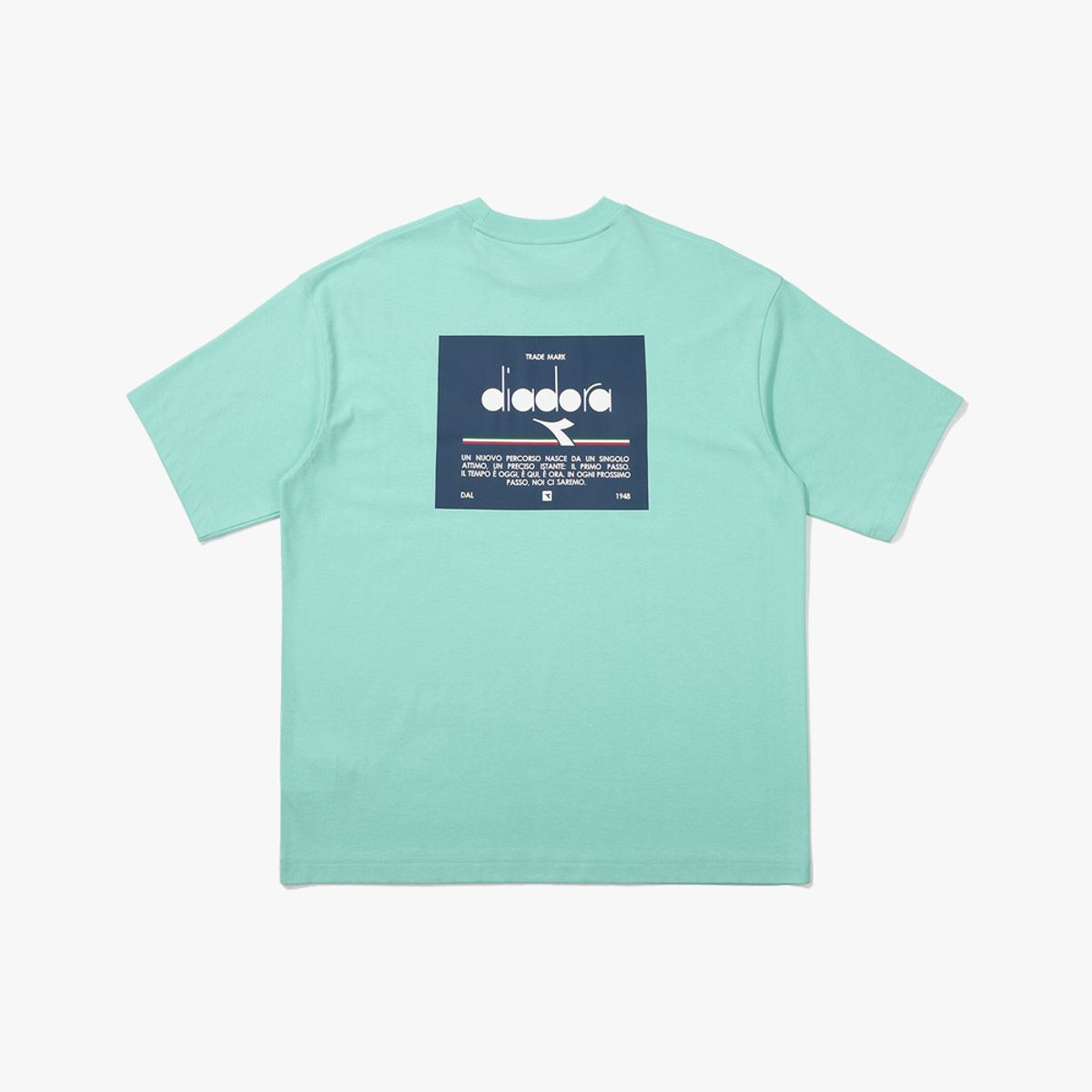 디아도라(diadora) 모멘토 라운드 티셔츠 MINT