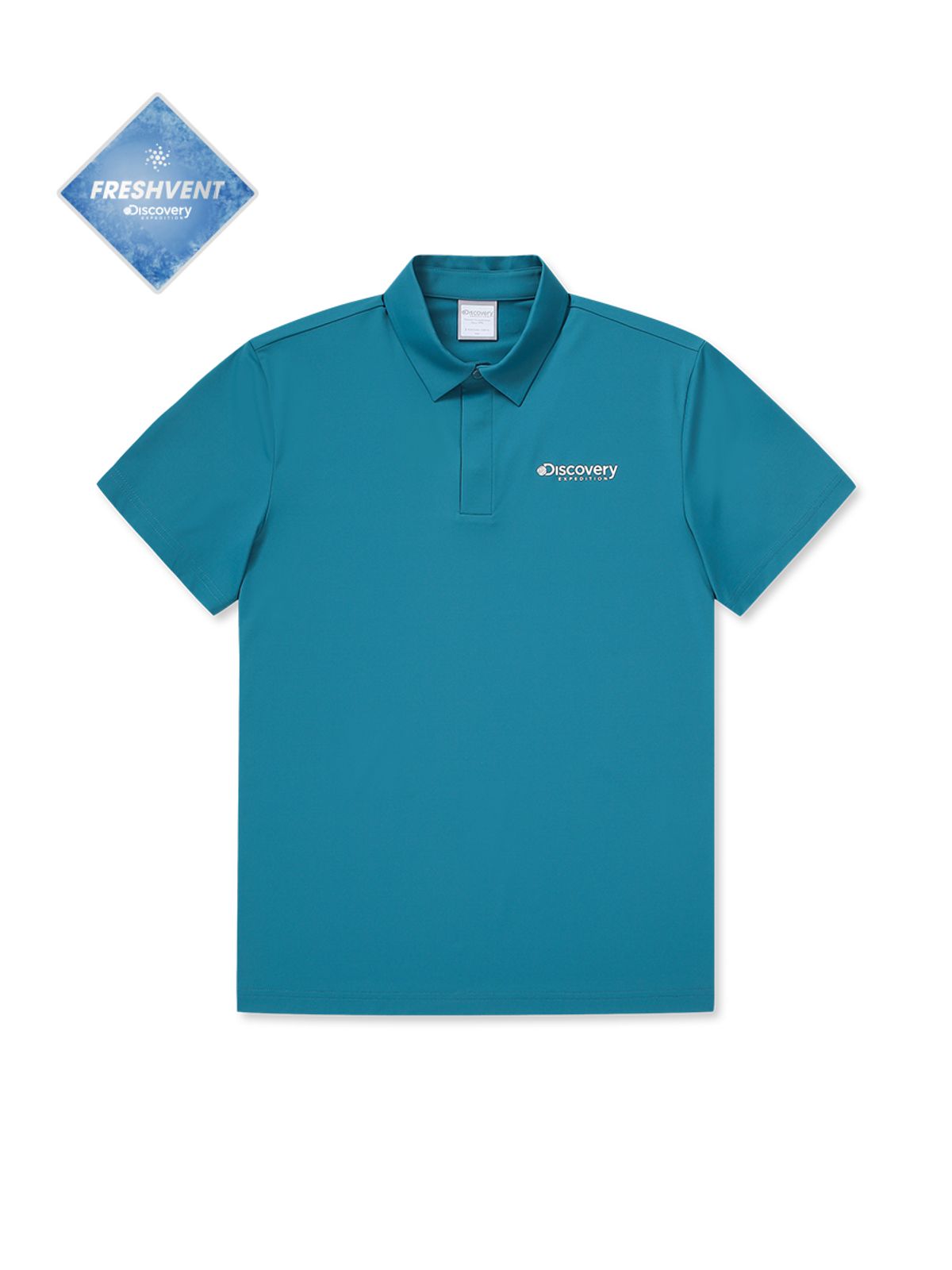 디스커버리 익스페디션(DISCOVERY EXPEDITION) 남성 프레시벤트 베이직 카라티 (TURQUOISE)