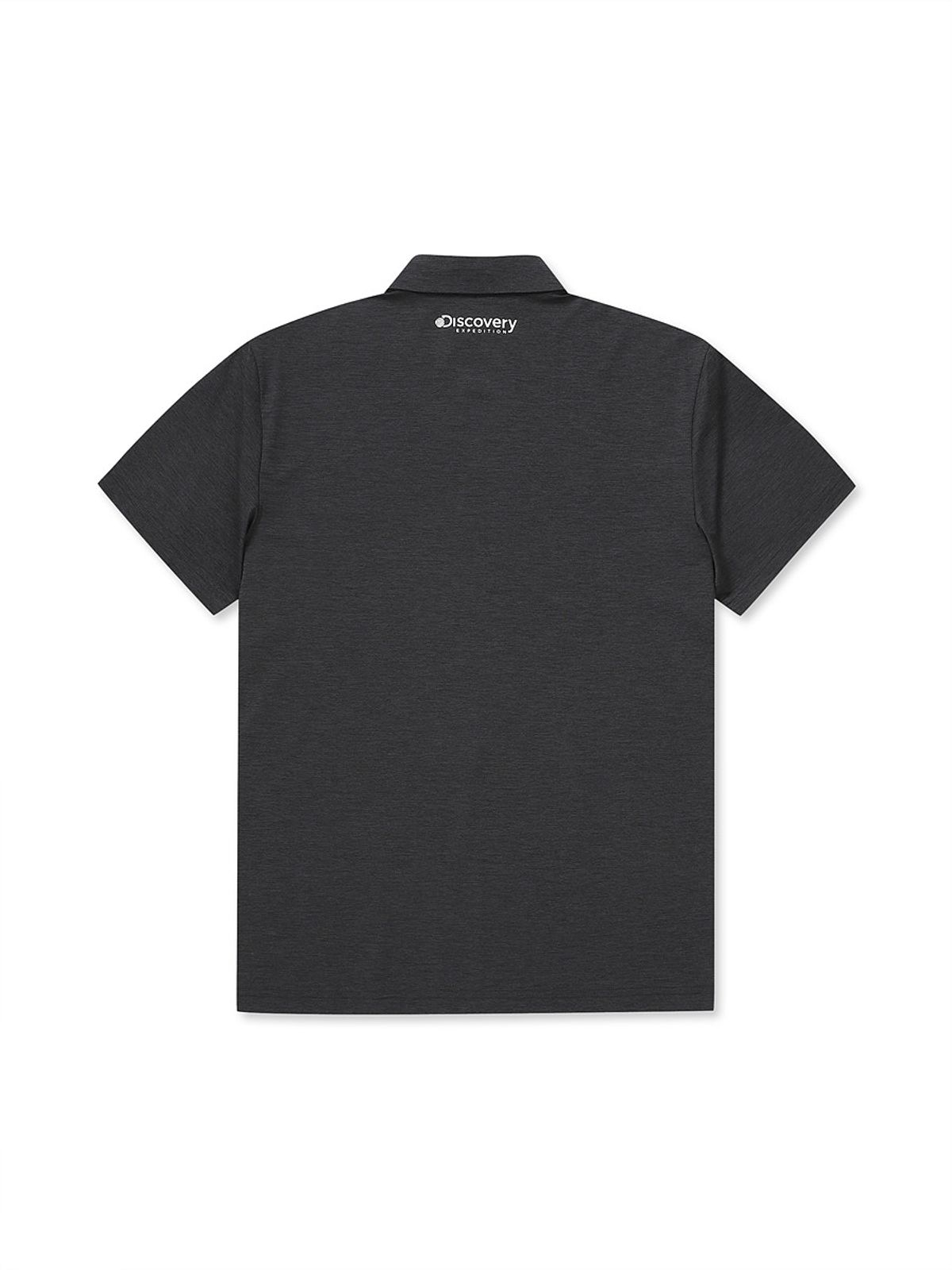 디스커버리 익스페디션(DISCOVERY EXPEDITION) 남성 프레시벤트 베이직 카라티 (Dark Melange Gray)