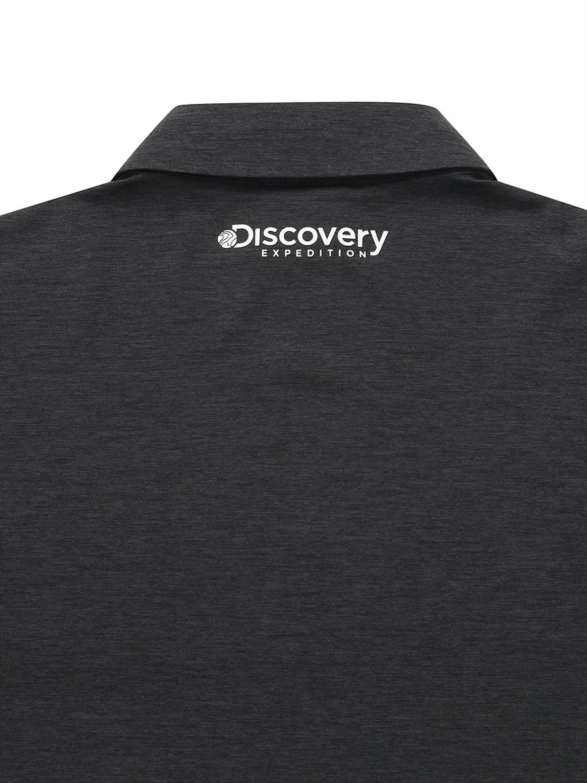 디스커버리 익스페디션(DISCOVERY EXPEDITION) 남성 프레시벤트 베이직 카라티 (Dark Melange Gray)