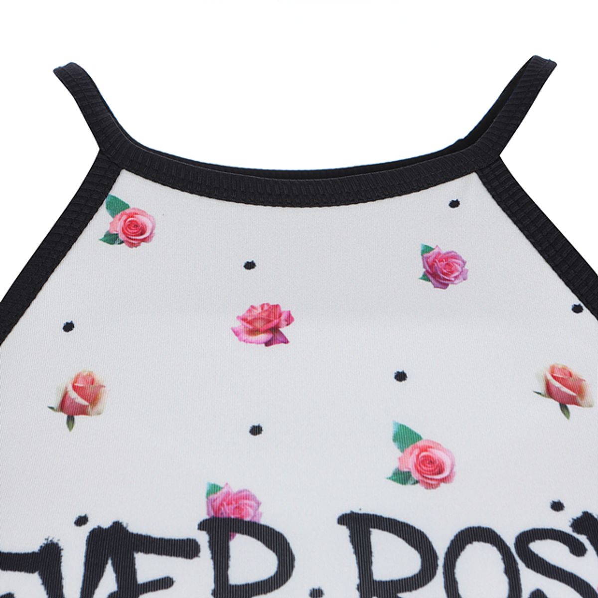 라라폭스(LALAFOX) EVERROSE HALTERNECK TOP IVORY BQ2BR001