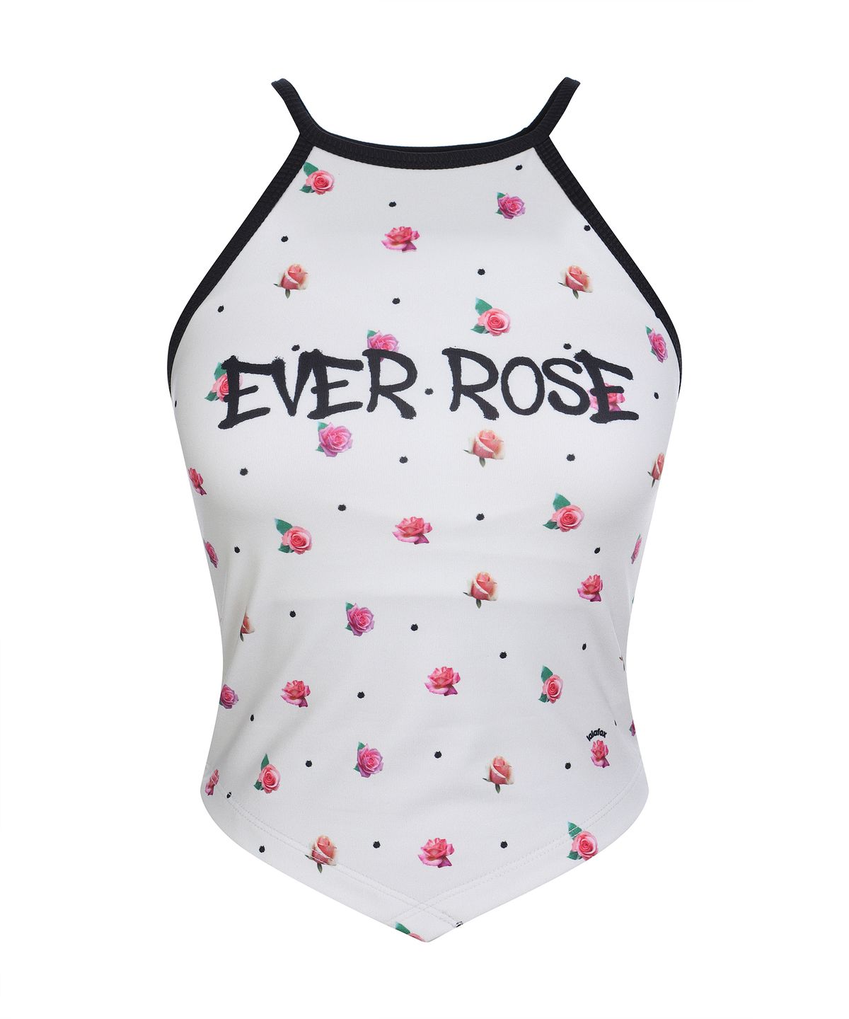라라폭스(LALAFOX) EVERROSE HALTERNECK TOP IVORY BQ2BR001