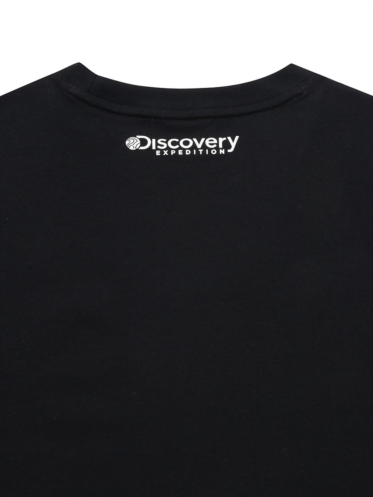 디스커버리 익스페디션(DISCOVERY EXPEDITION) 남성 프레시벤트 덴버 스몰로고 반팔티셔츠 (BLACK)