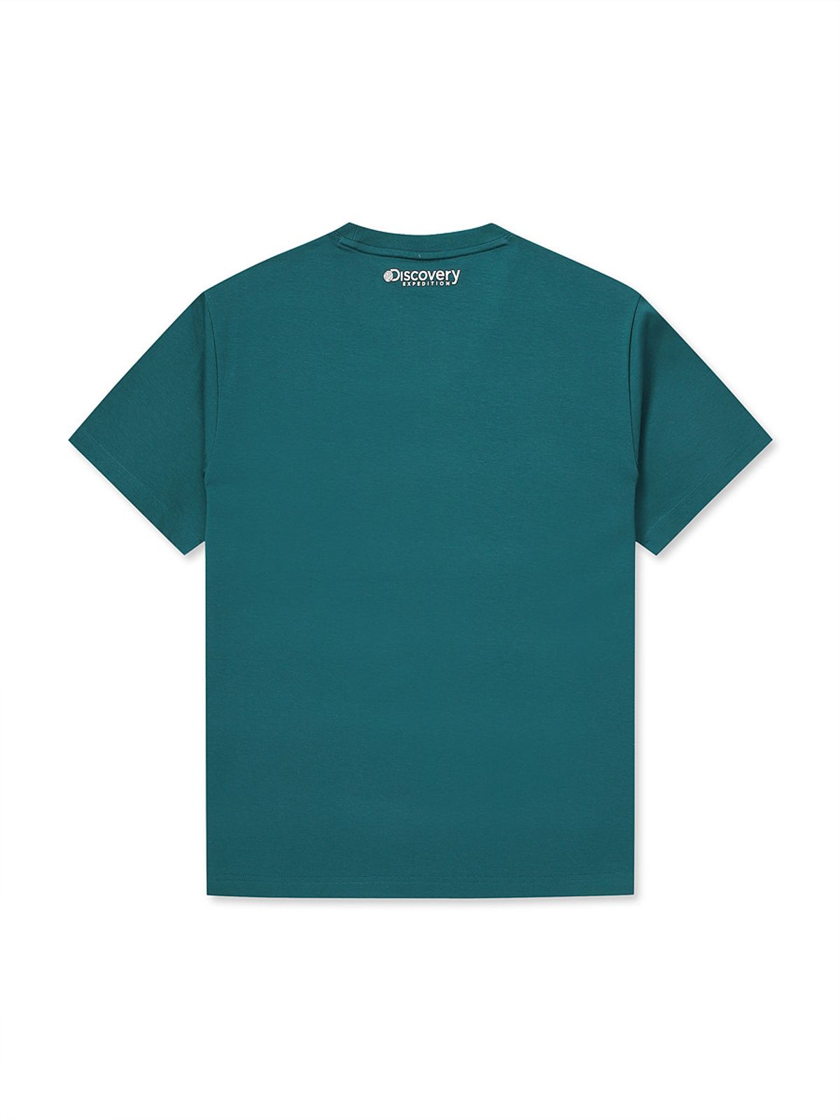 디스커버리 익스페디션(DISCOVERY EXPEDITION) 남성 프레시벤트 덴버 스몰로고 반팔티셔츠 (D/TURQUOISE)