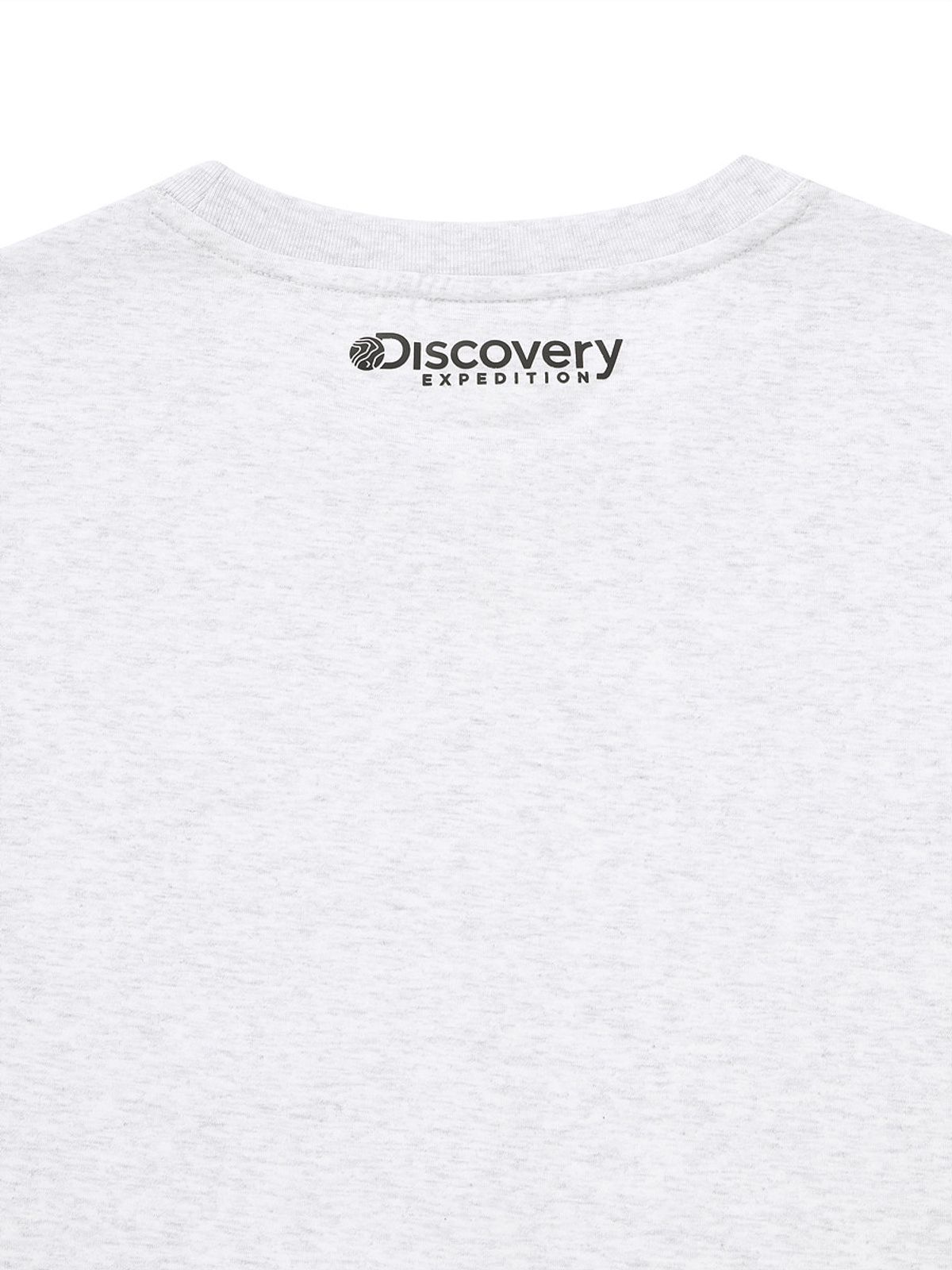 디스커버리 익스페디션(DISCOVERY EXPEDITION) 남성 프레시벤트 덴버 스몰로고 반팔티셔츠 (M/GREY)