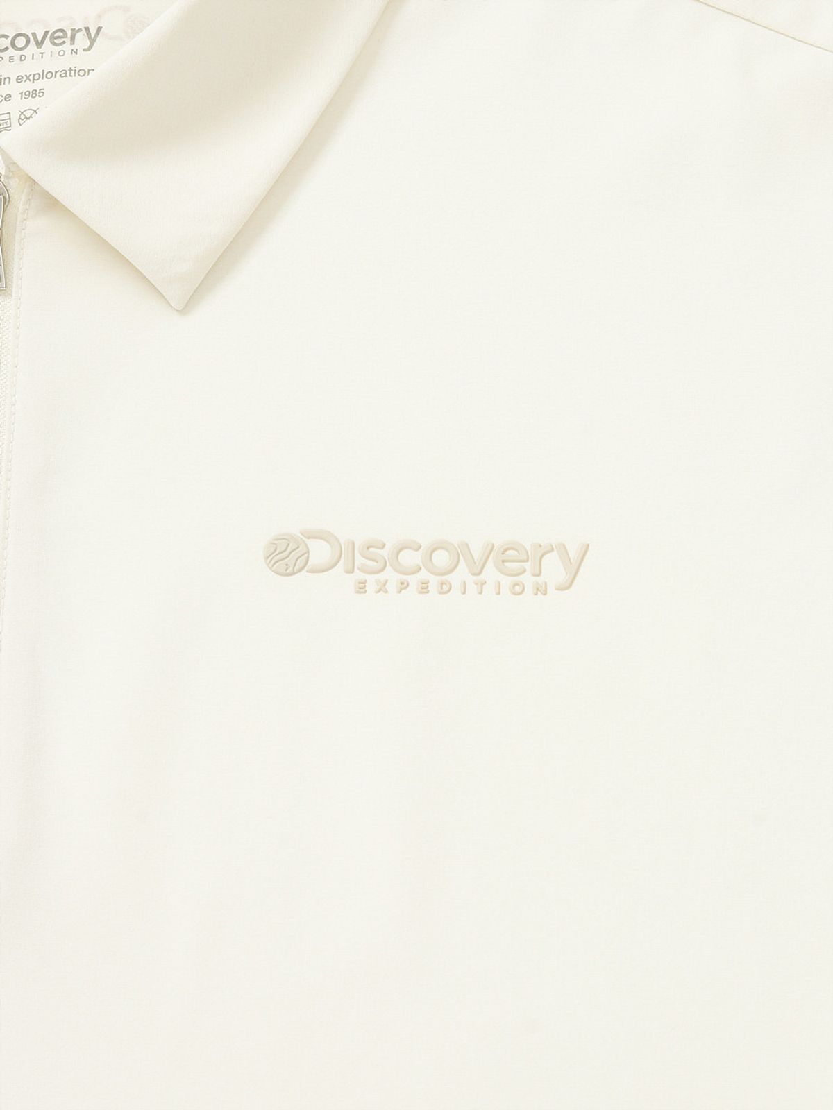 디스커버리 익스페디션(DISCOVERY EXPEDITION) 여성 프레시벤트 폴튼 경량 우븐 반집업 원피스 (D/IVORY ...