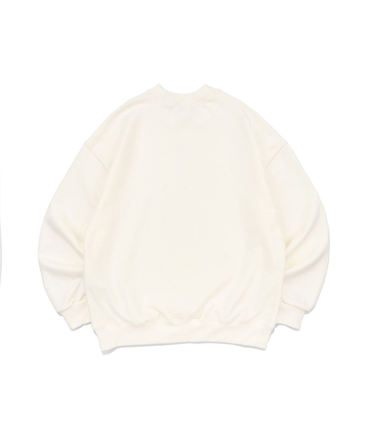 모뉴먼트(MONUMENTS) ESSENTIAL LOGO SWEATSHIRT (IVORY)