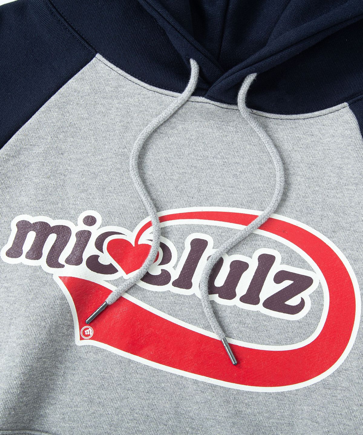 미스룰즈(MISSLULZ) 하트 로드 후디 네이비