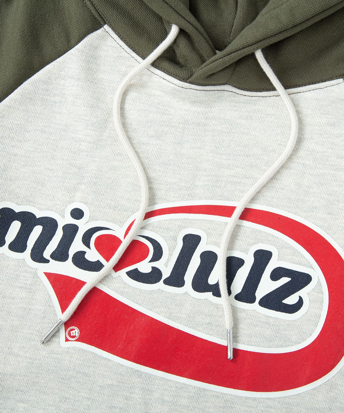 미스룰즈(MISSLULZ) 하트 로드 후디 카키