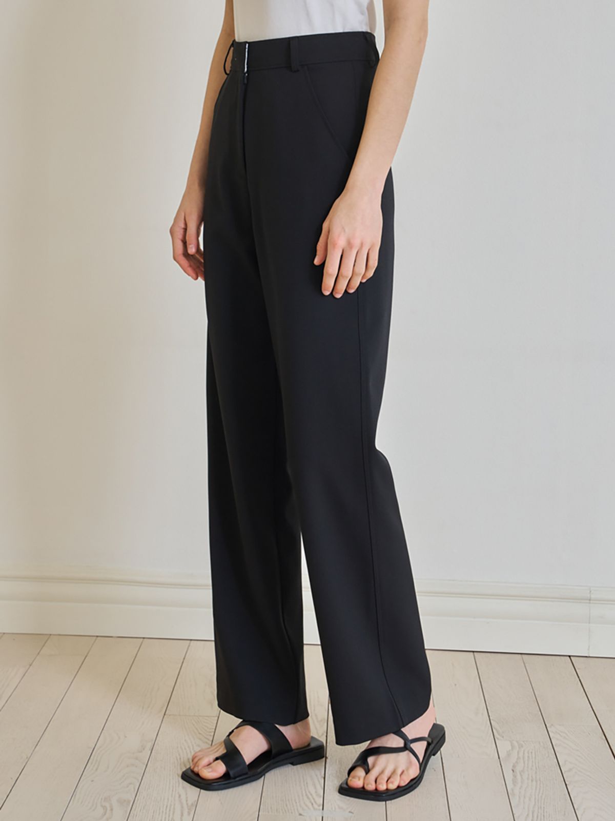 노우드(NOEUD) Dori slacks (Black)