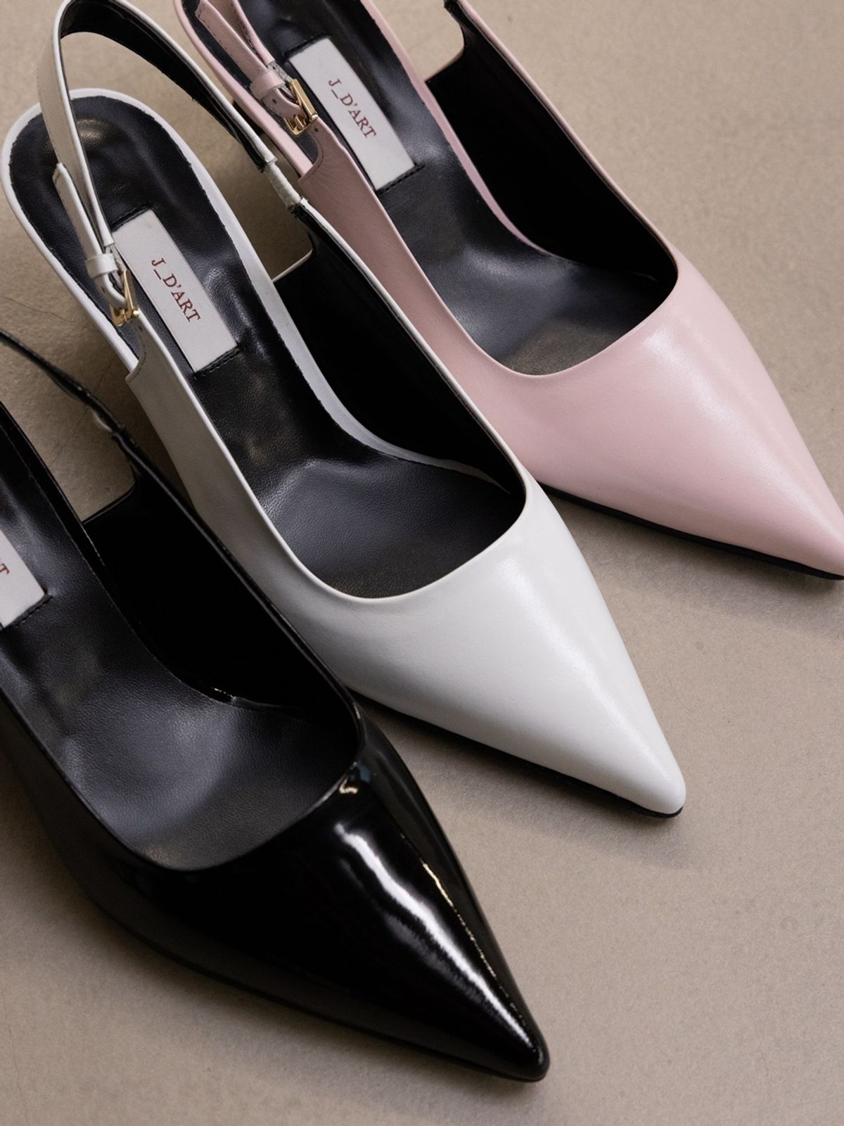 쥬다르(JEU DART) Modern Classic slingback black