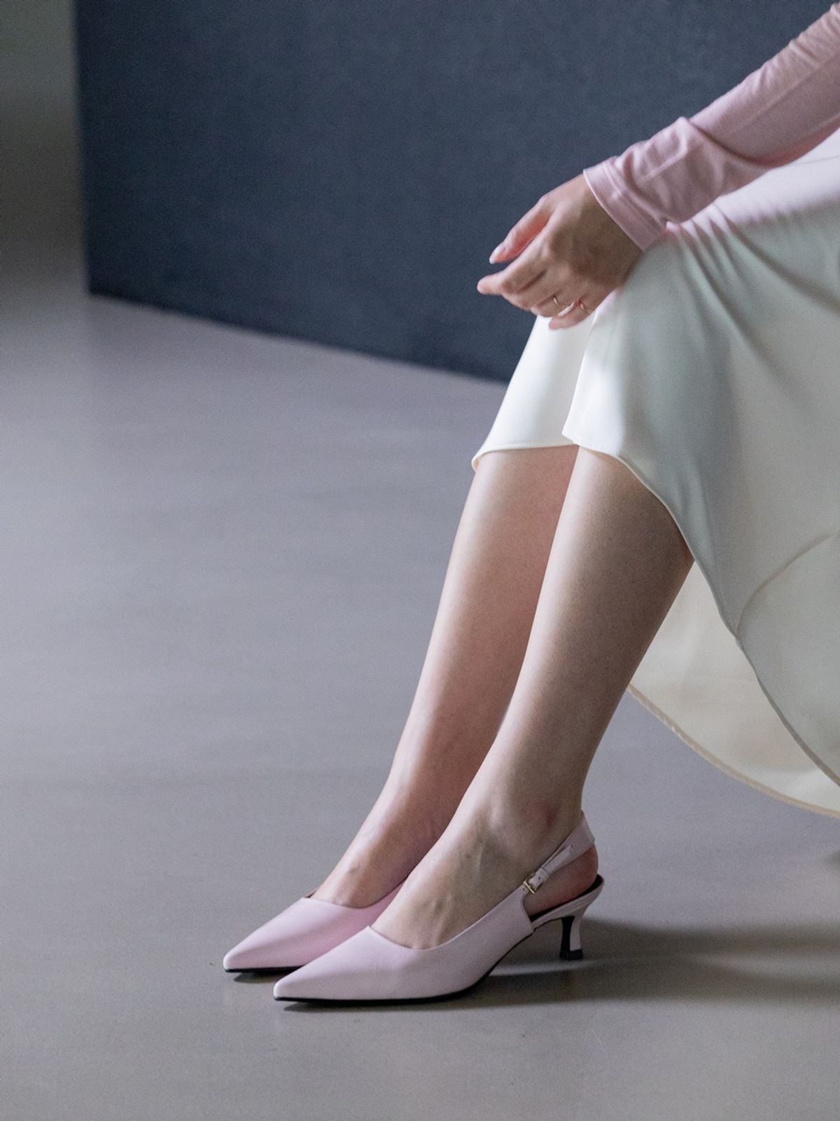 쥬다르(JEU DART) Modern Classic slingback pink - 사이즈 & 후기 | 무신사 쥬다르(JEU DART)  Modern Classic slingback pink - 사이즈... 
