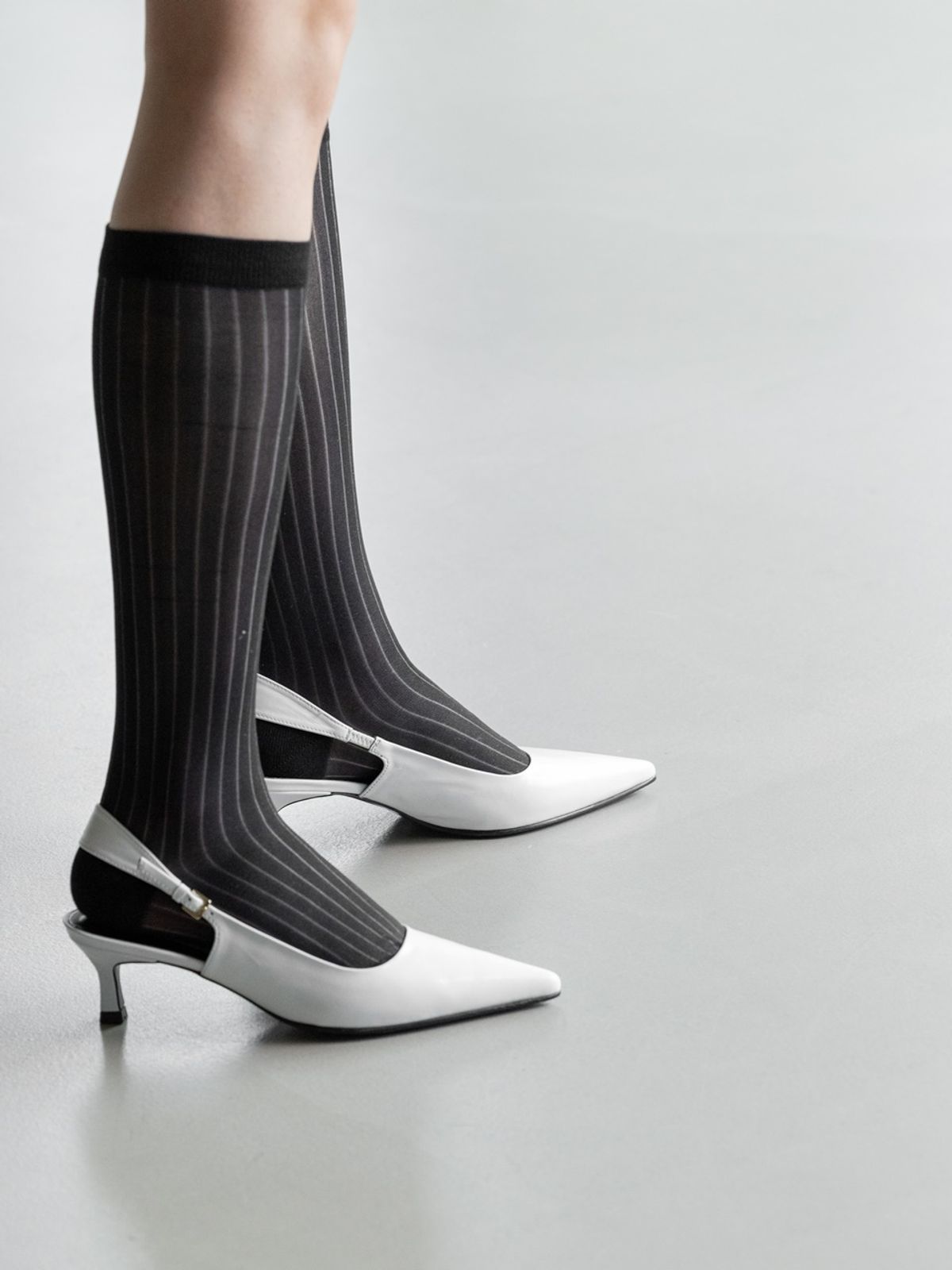 쥬다르(JEU DART) Modern Classic slingback white