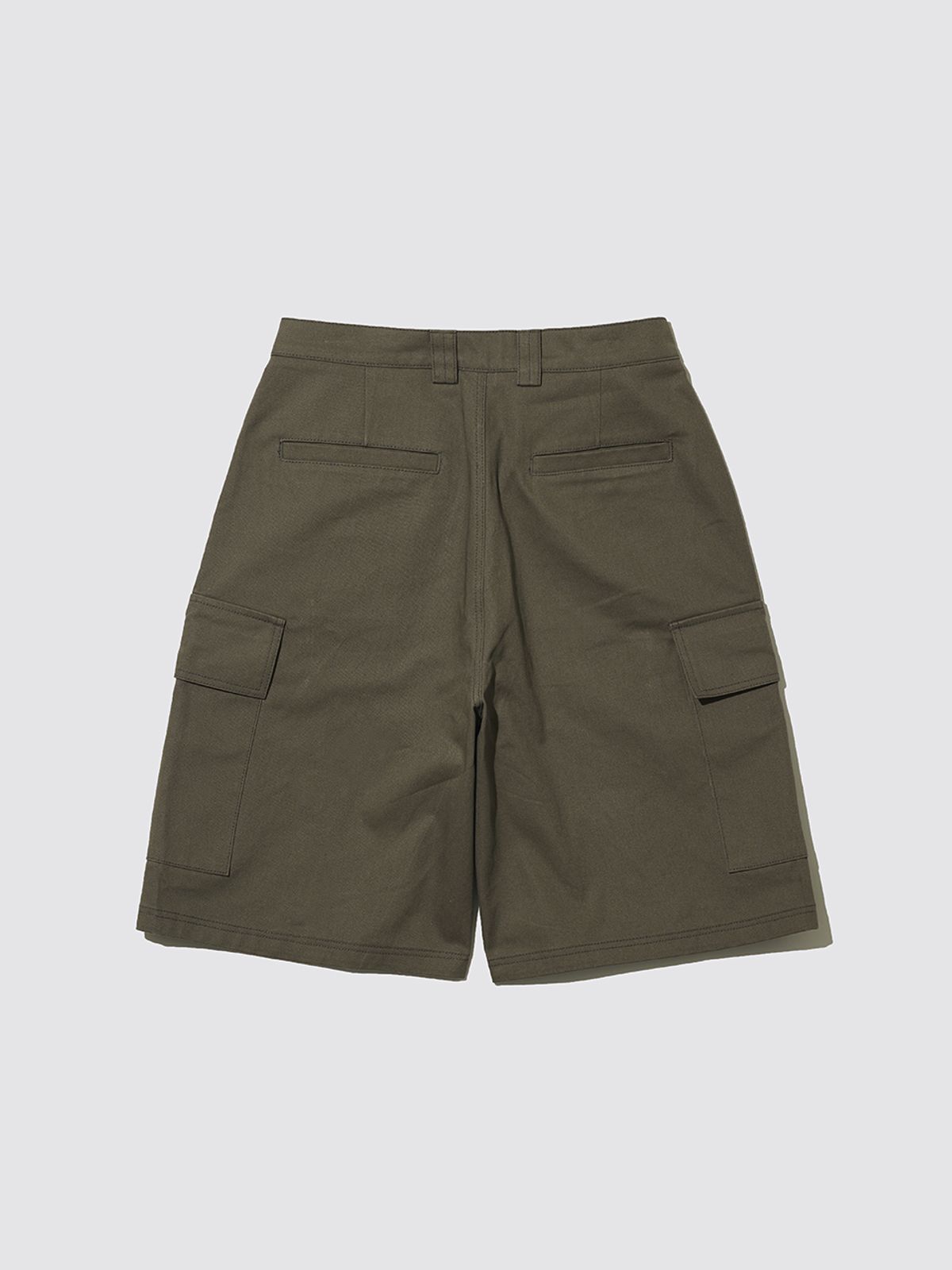 민더리(MEENDERI) BIG POCKET SHORTS - BROWN
