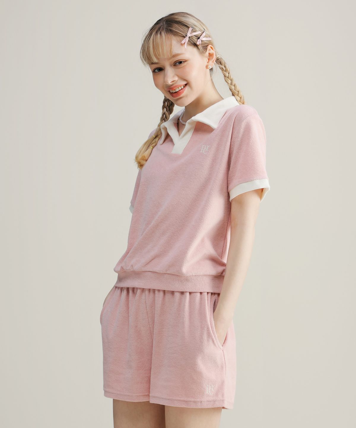이십오퍼센테이지(25PERCENTAGE) 25P per 테리 셋업 25B47216PK