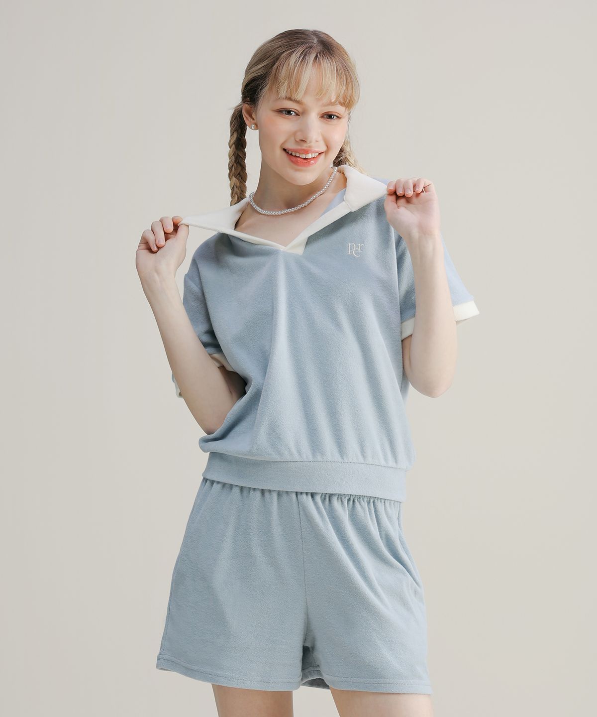 이십오퍼센테이지(25PERCENTAGE) 25P per 테리 셋업 25B47216BL