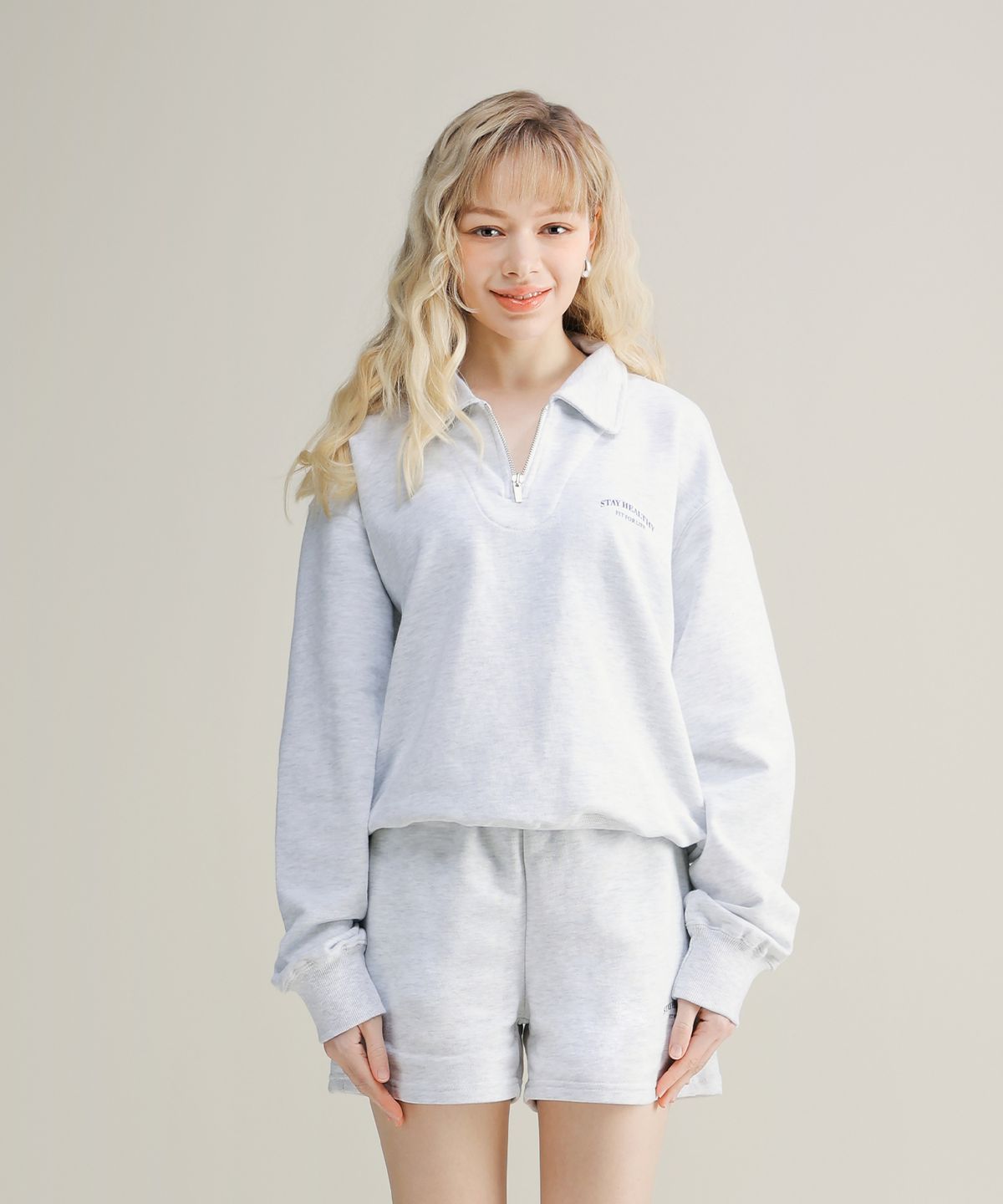 이십오퍼센테이지(25PERCENTAGE) 25P 스테이 로고 셋업 25B47215WM