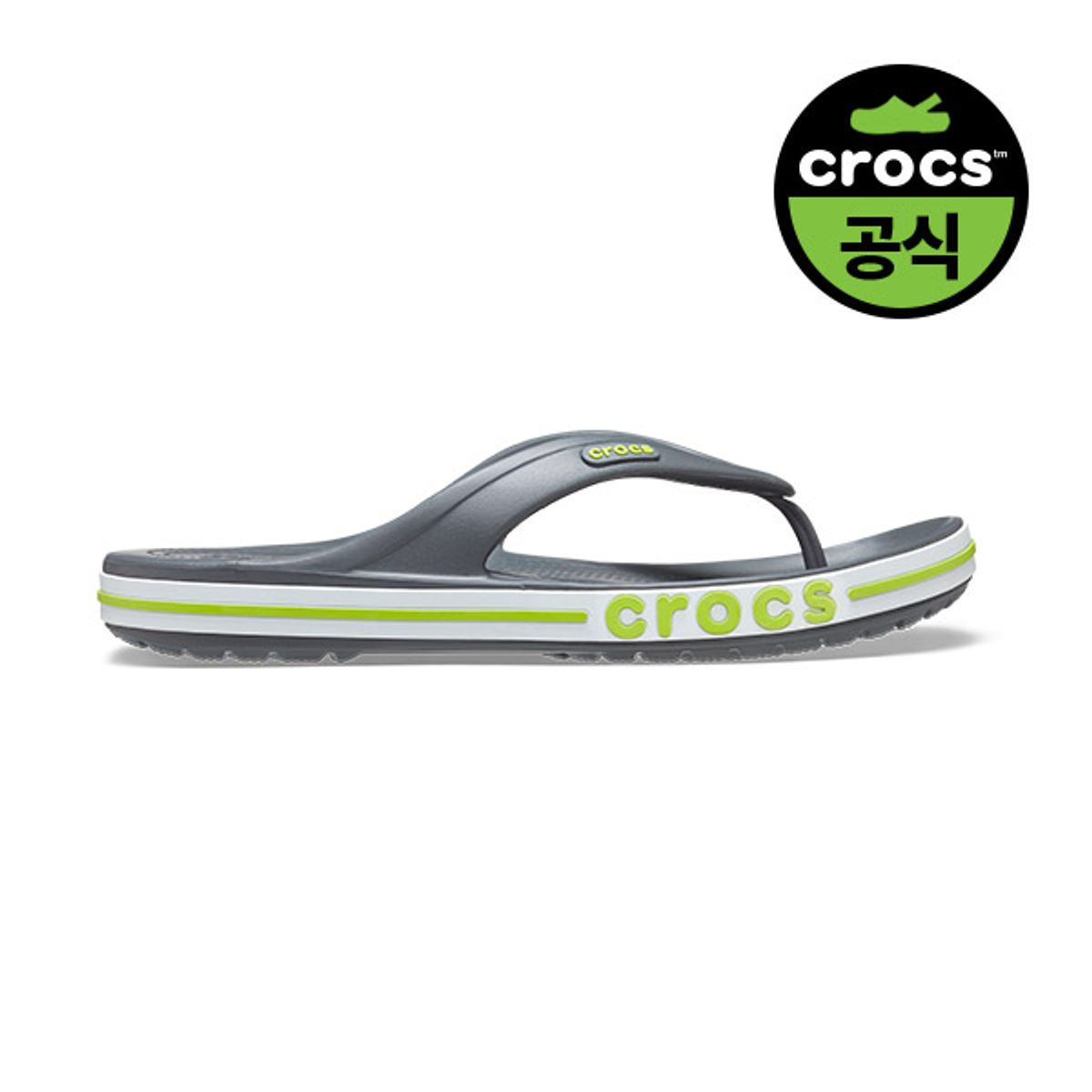크록스(CROCS) 공용 바야밴드 플립 SGL (24SUFP205393)
