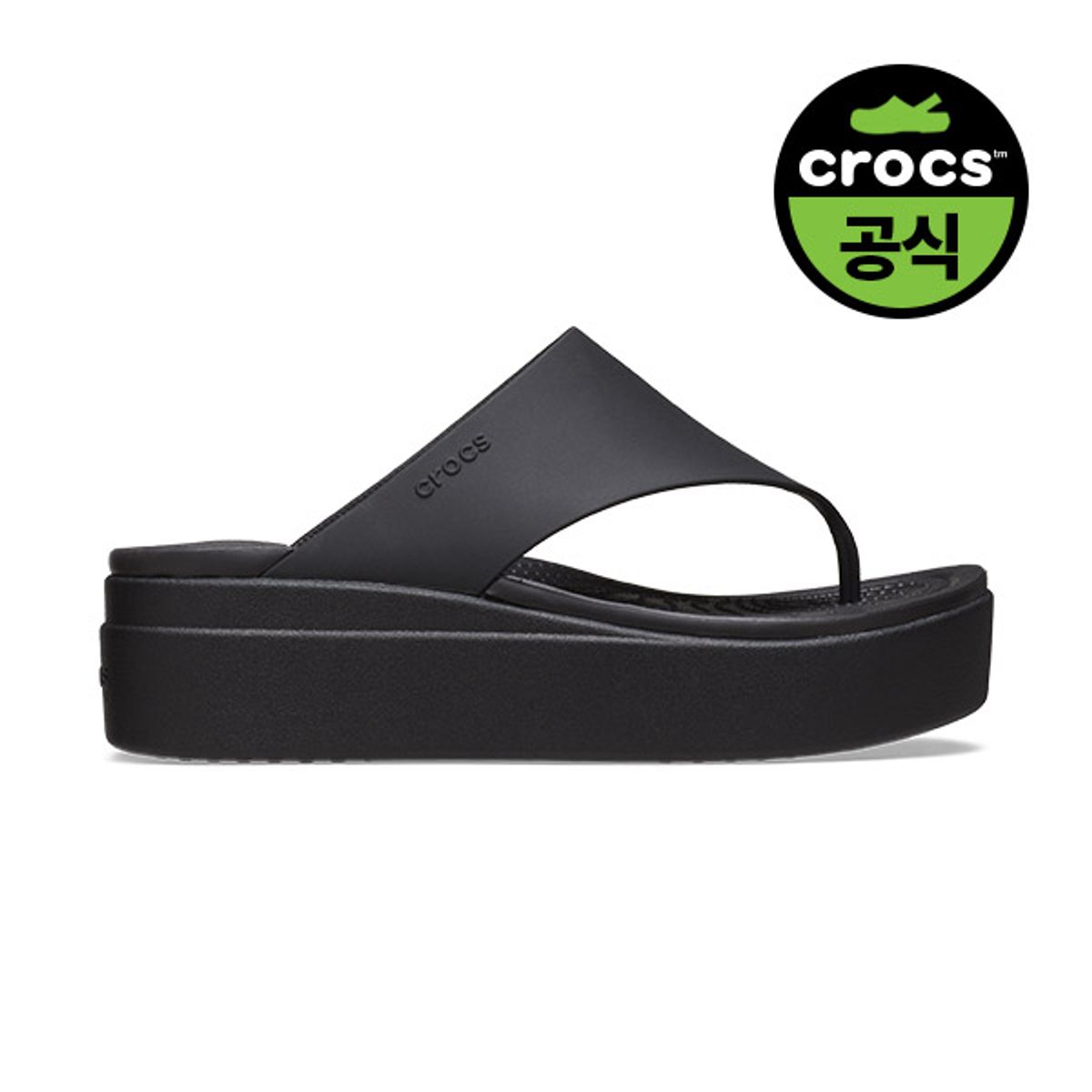 크록스(CROCS) 여성 BROOKLYN FLIP BK (24SWFP208727)