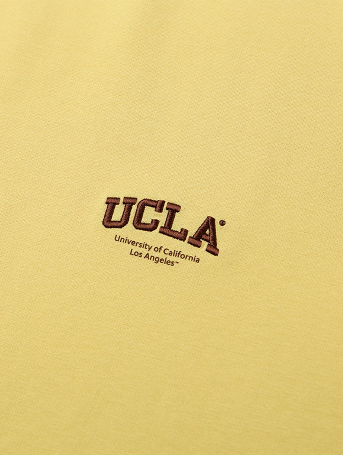 유씨엘에이(UCLA) 남녀공용 분또 스몰 로고 라운드 티셔츠[GREEN](UA4ST93_66)