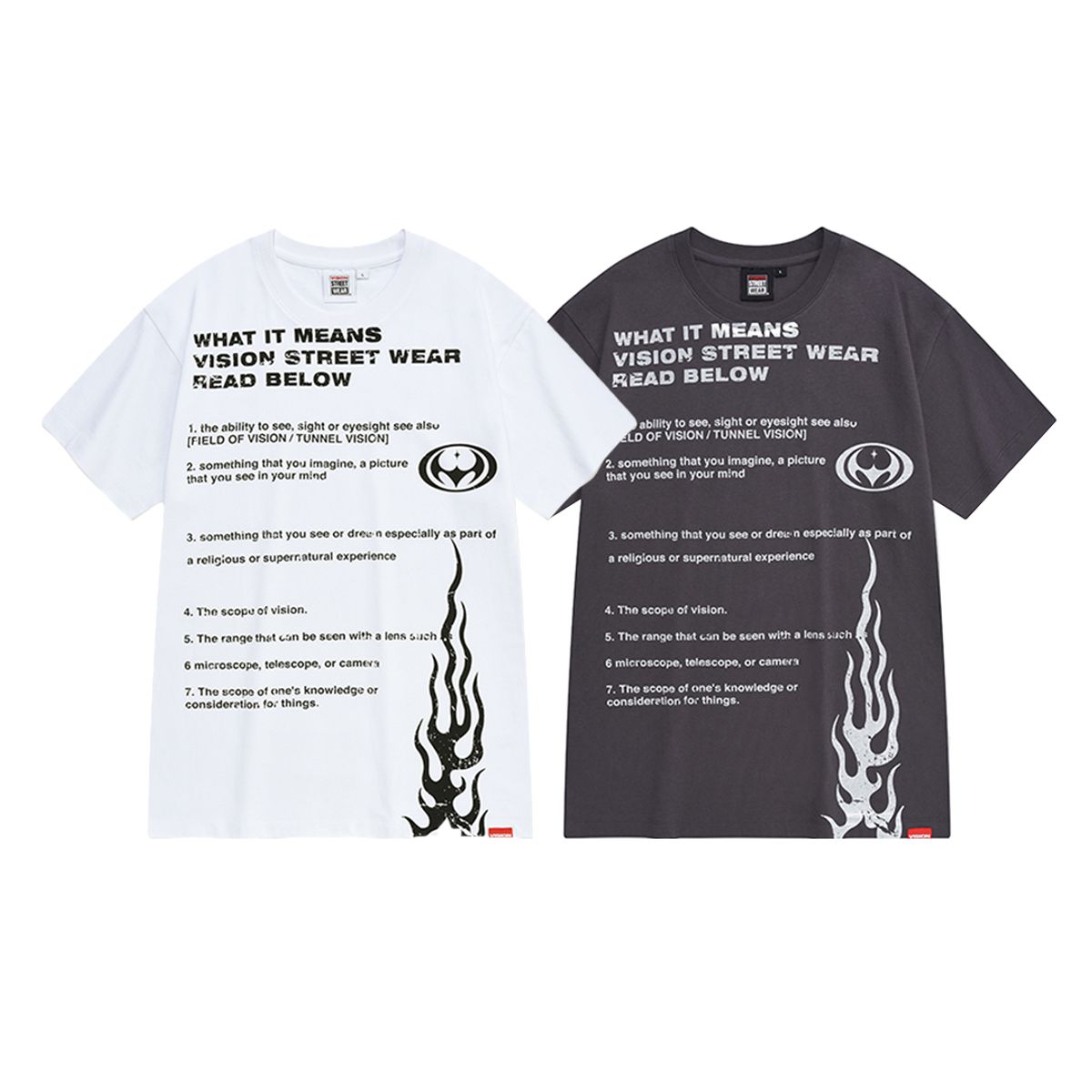 비전스트릿웨어(VISION STREETWEAR) VSW Script T-Shirts White - 사이즈 & 후기 | 무신사