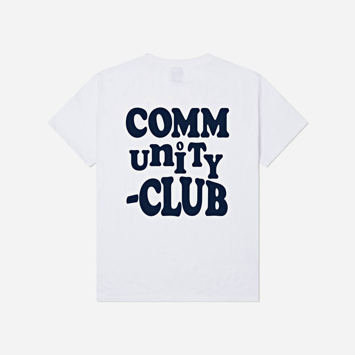 커뮤니티클럽(COMMUNITY CLUB) UNITY 로고 티셔츠 ver2 (화이트)