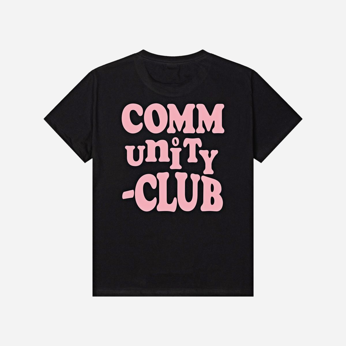 커뮤니티클럽(COMMUNITY CLUB) UNITY 로고 티셔츠 ver2 (블랙)