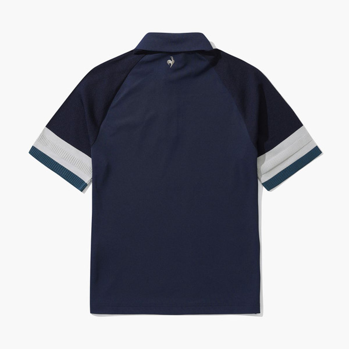 르꼬끄 골프(LECOQ GOLF) 남성 스웨터 하이브리드 라글런 패턴 티셔츠 (GP121MTS38)