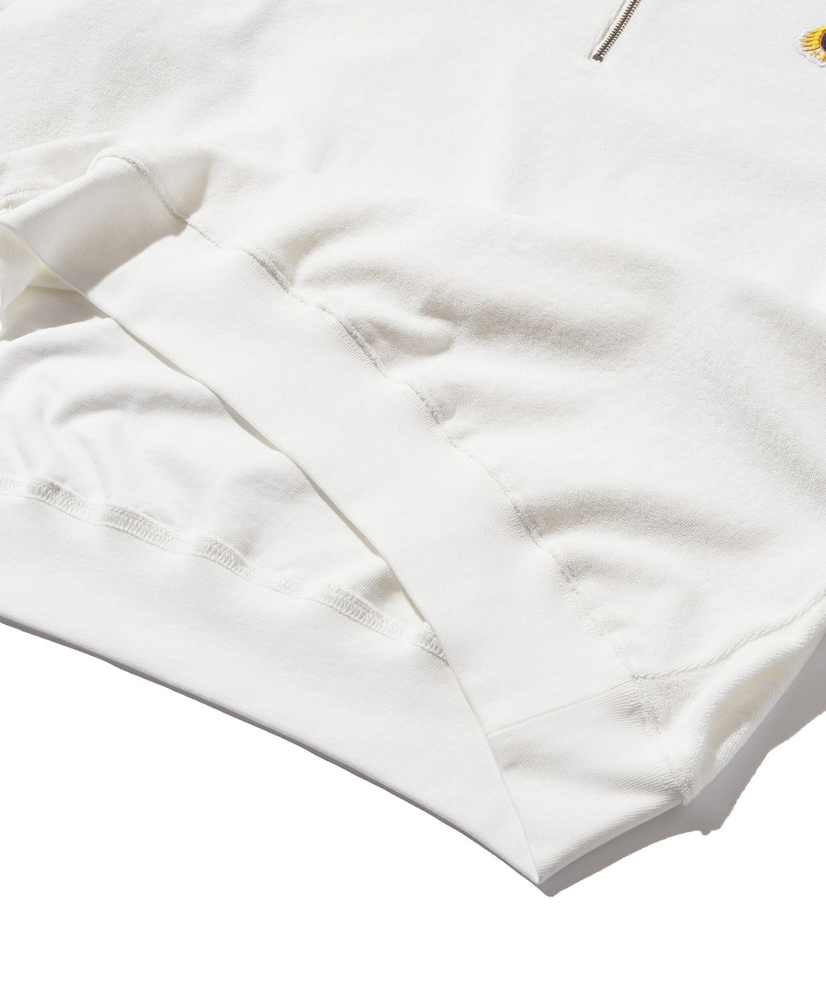 디스커스 애슬레틱(DISCUS ATHLETIC) DA × OAM Emblem Terry Long Sleeve Tennis Shirt Off White