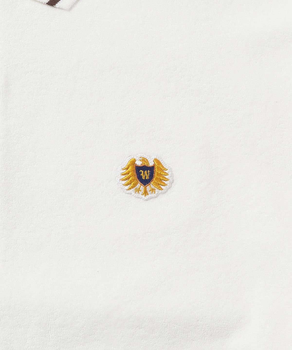디스커스 애슬레틱(DISCUS ATHLETIC) DA × OAM Emblem Terry Long Sleeve Tennis Shirt Off White