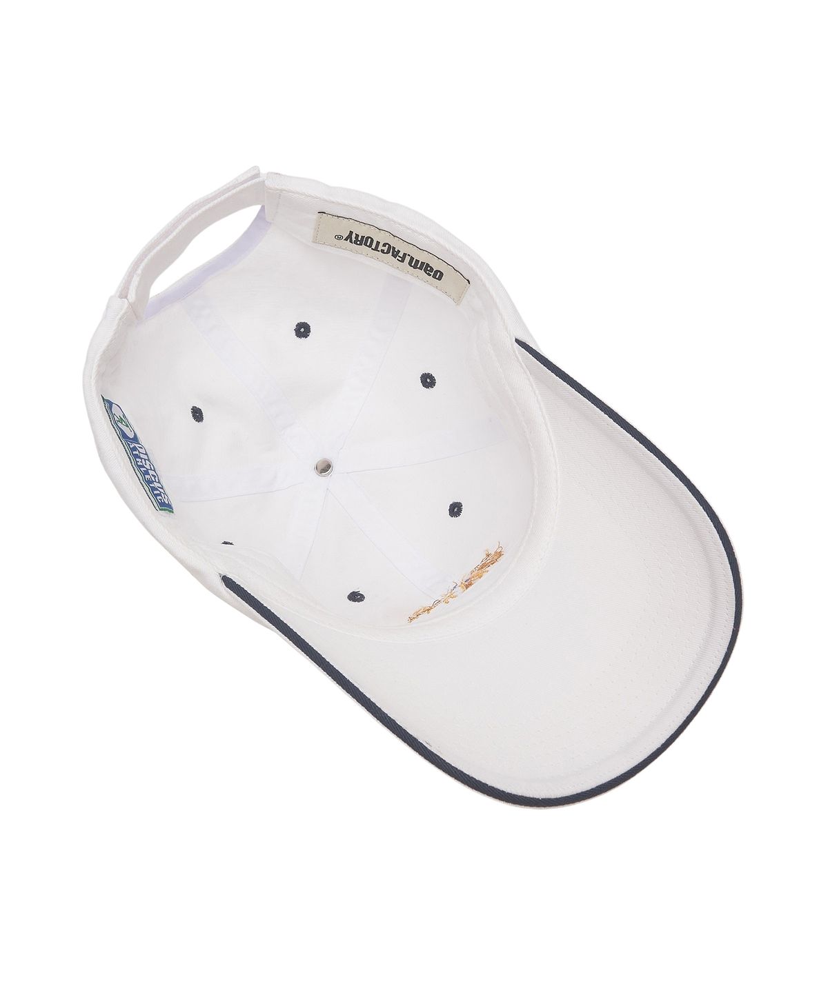 디스커스 애슬레틱(DISCUS ATHLETIC) DA × OAM Emblem Tennis Cap Off White