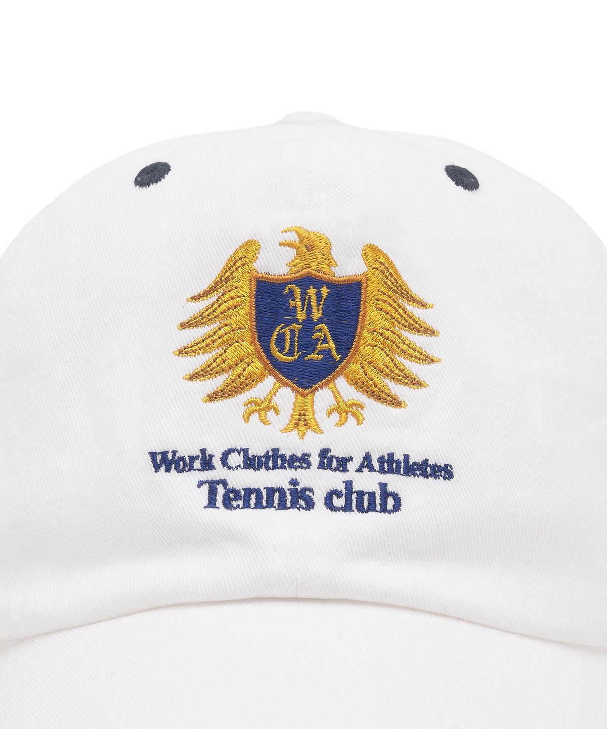 디스커스 애슬레틱(DISCUS ATHLETIC) DA × OAM Emblem Tennis Cap Off White