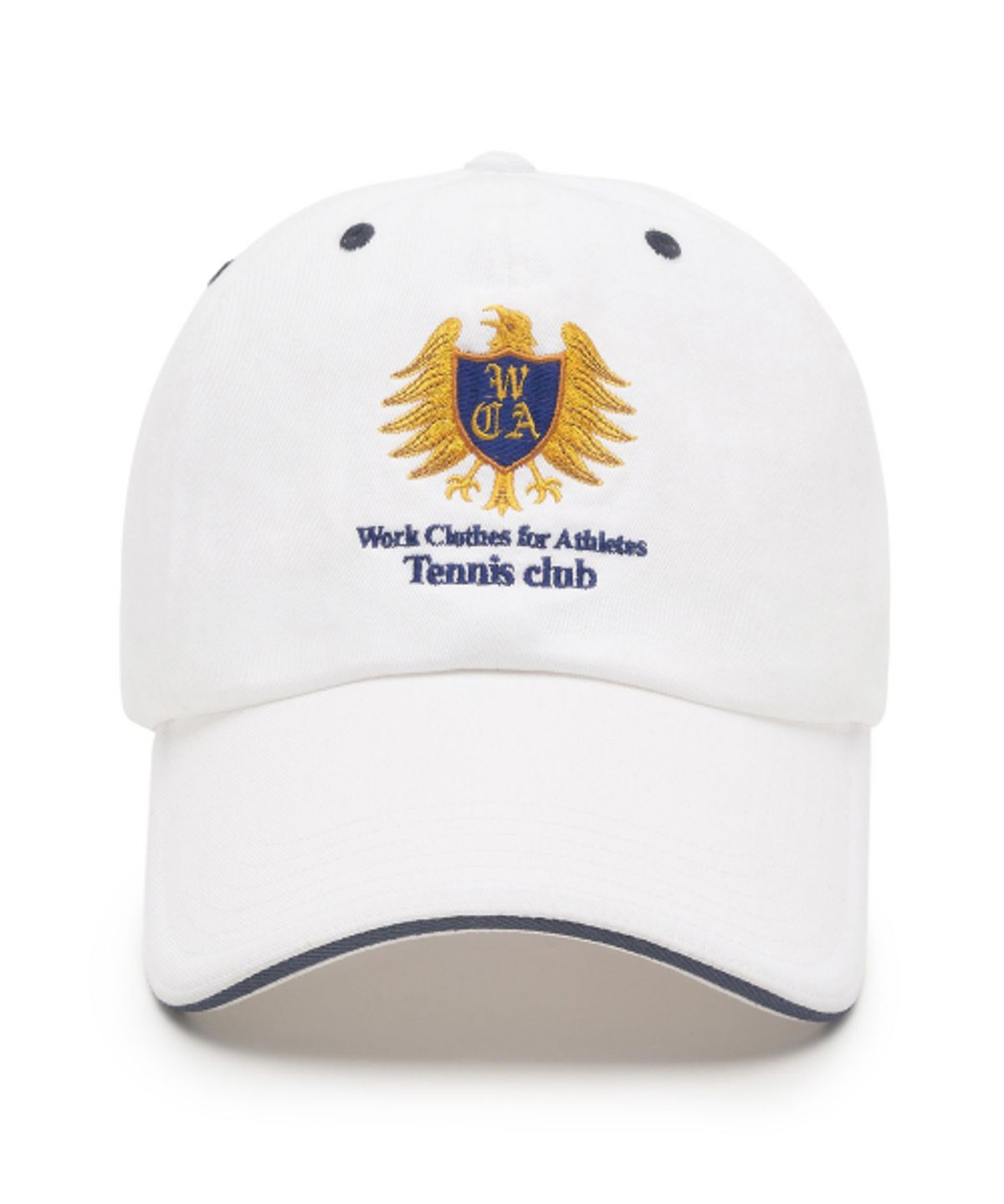 디스커스 애슬레틱(DISCUS ATHLETIC) DA × OAM Emblem Tennis Cap Off White
